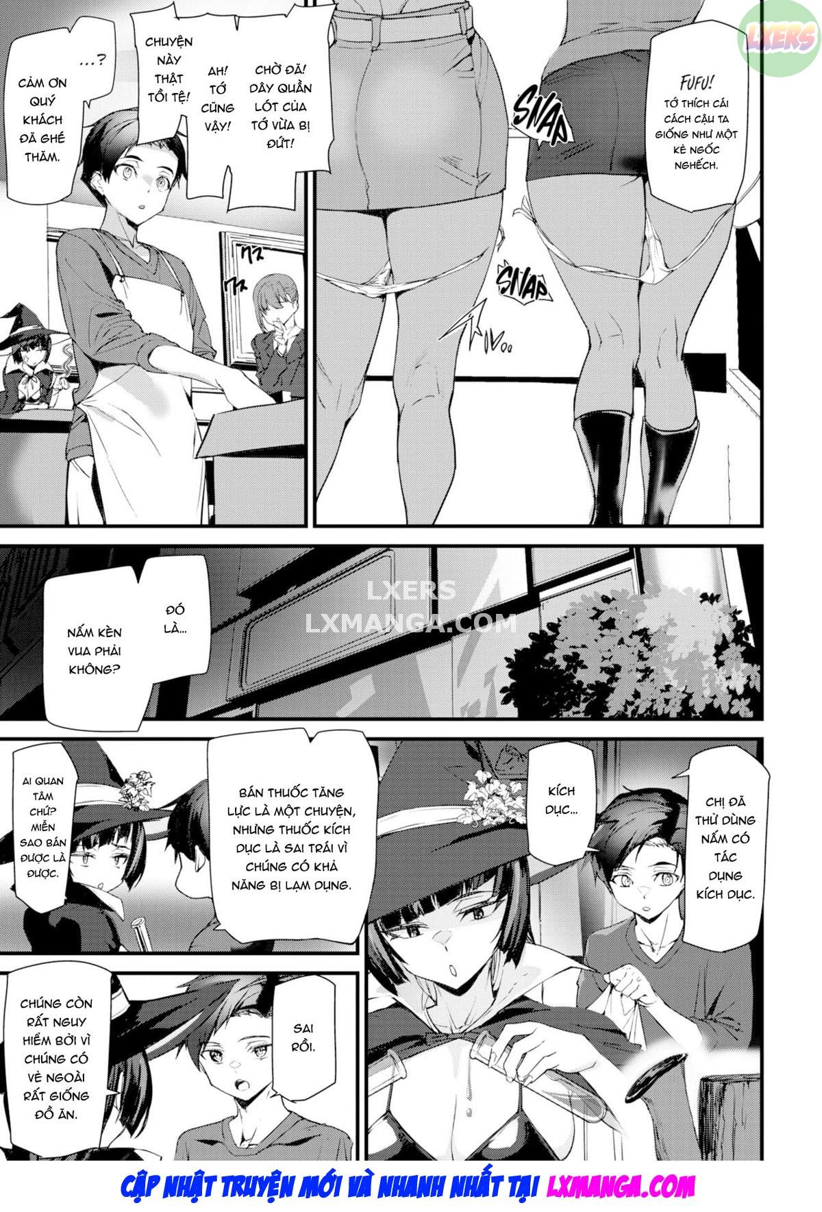 Đọc truyện hentai Phù thủy boobie - Oneshot