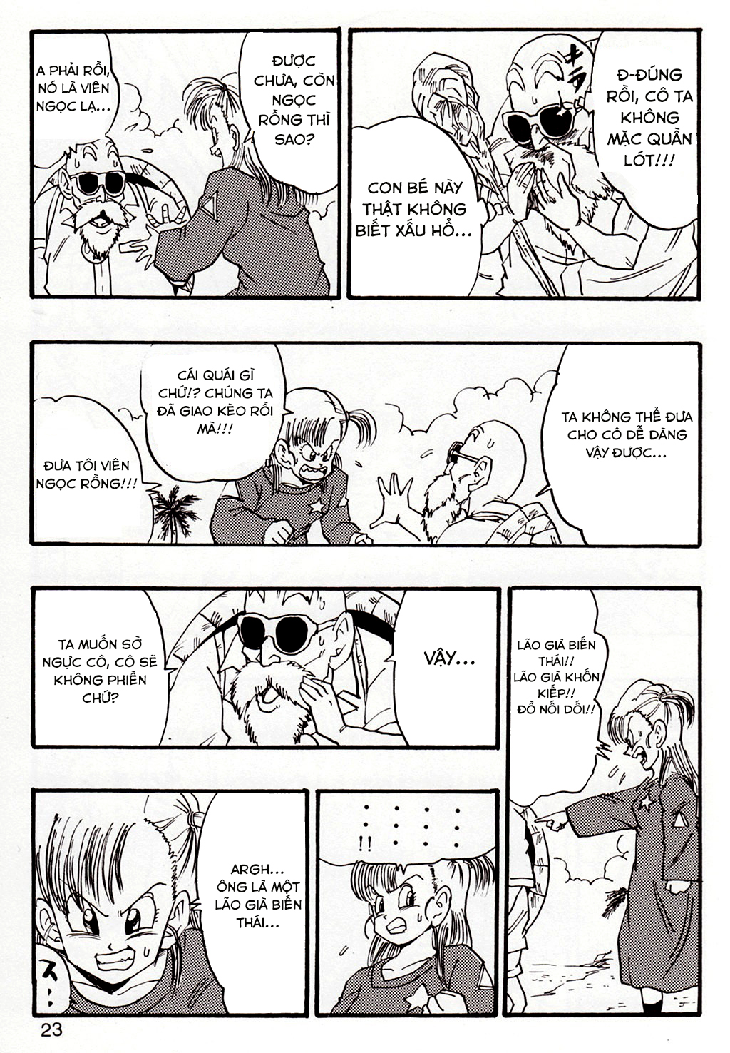 Đọc truyện hentai Những câu chuyện xấu hổ của Bulma - Chap 2 - Quy Lão Tiên Sinh giá lâm