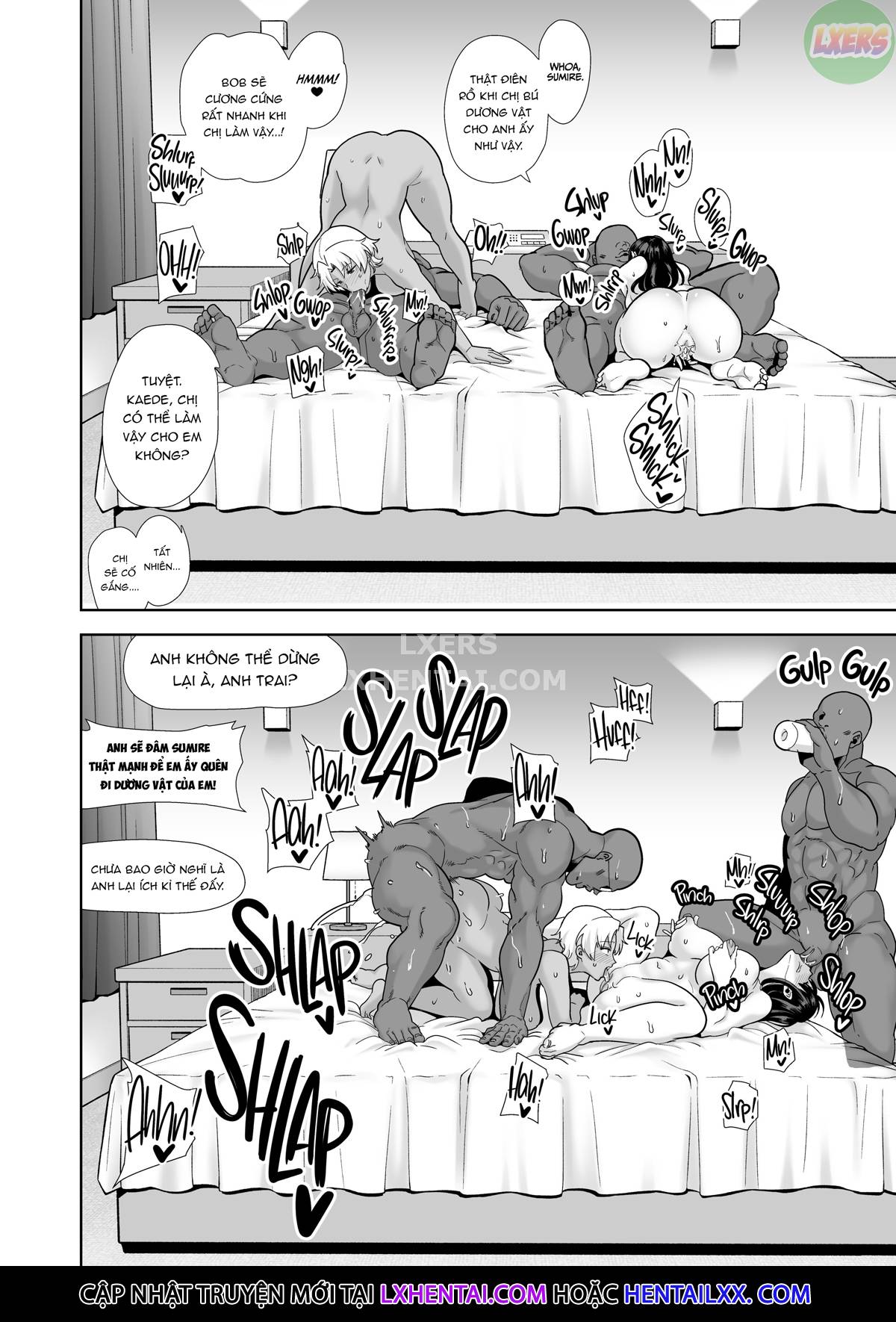 Đọc truyện hentai Wild-shiki Nihonjin Tsuma no Netorikata Sono - Chap 3 - Không che