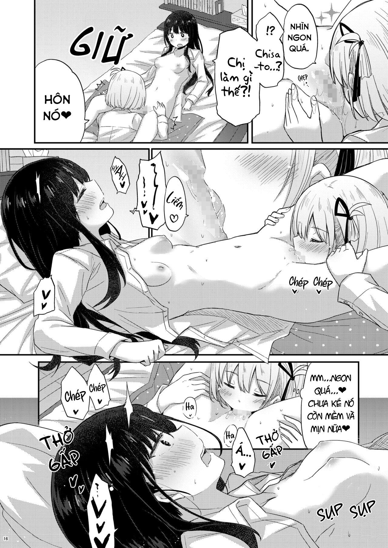 Đọc truyện hentai Nhiệt độ cơ thể và nhịp đập trái tim - Oneshot