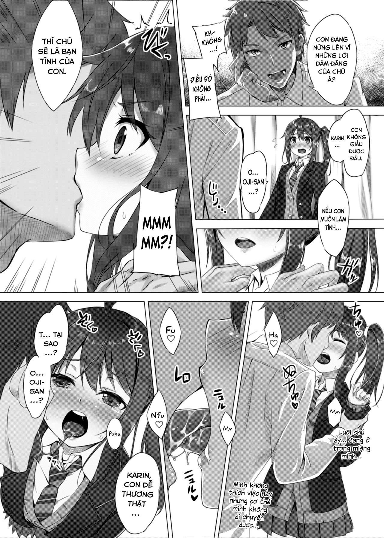 Đọc truyện hentai Nhất ký huấn luyện bé Karin tại nhà - Oneshot