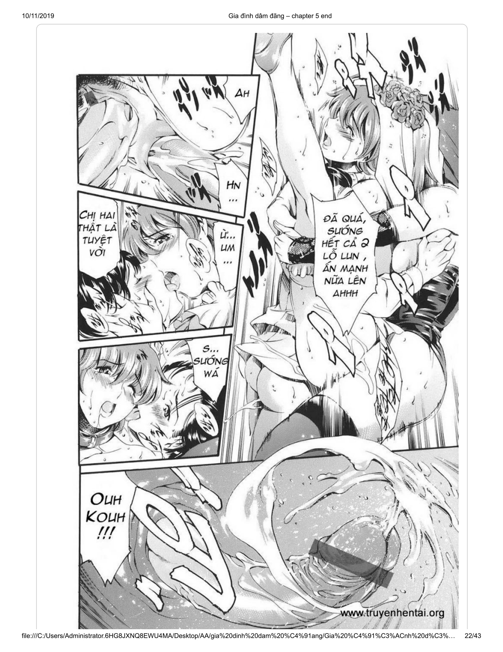 Đọc truyện hentai Katei no Jijou - Chap 8 - END