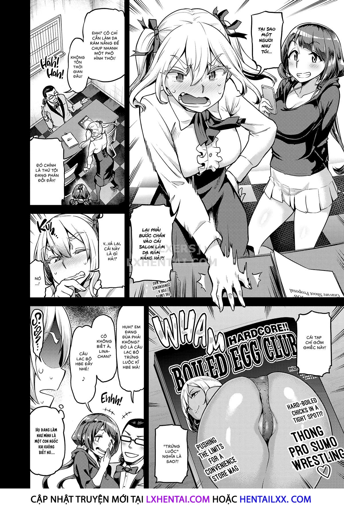 Đọc truyện hentai Holesome Gals!!! - Chap 3 - Bronze Skin Drives Me Nuts!