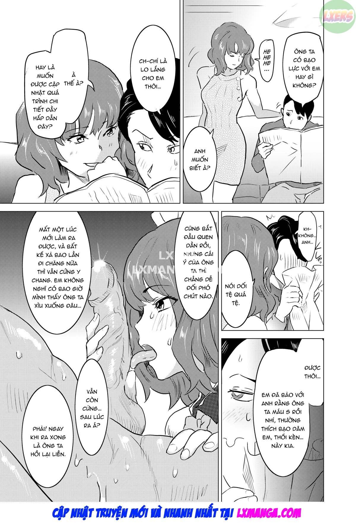 Đọc truyện hentai Tôi bắt vợ làm việc tại nhà thổ - Chap 3 - Sadistic Customer Kawai