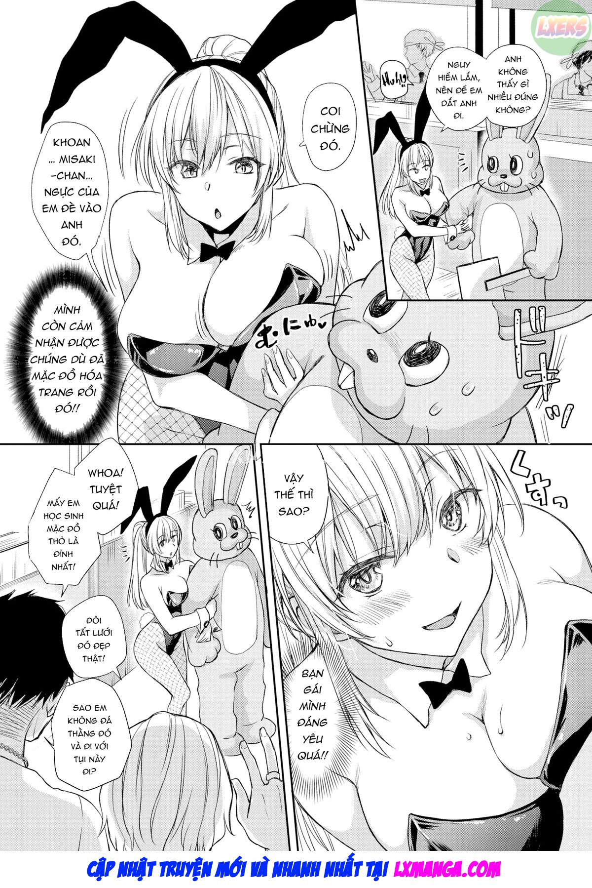Đọc truyện hentai Những điều tôi muốn làm với cô bạn gái thỏ - Oneshot