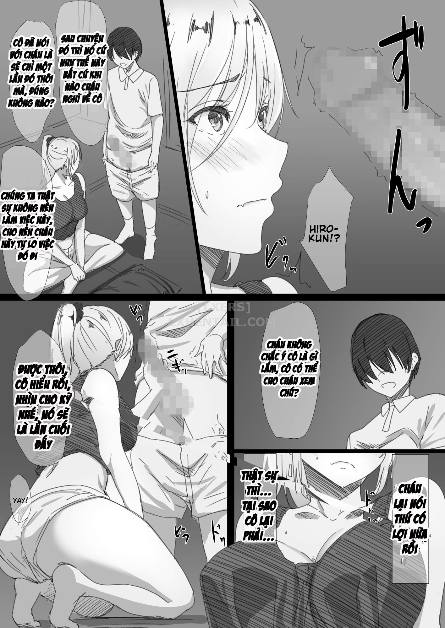 Đọc truyện hentai Yanmama Oba-san no Miwaku no Karada - Chap 1
