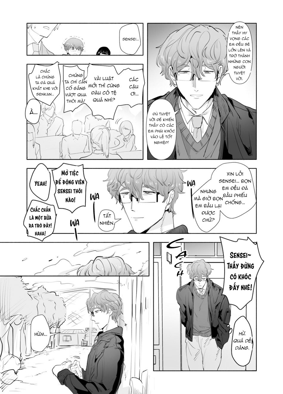 Đọc truyện hentai Cosplay y tá nóng bỏng cùng giáo viên biến thái trong phòng Hội Học sinh - Chap 2