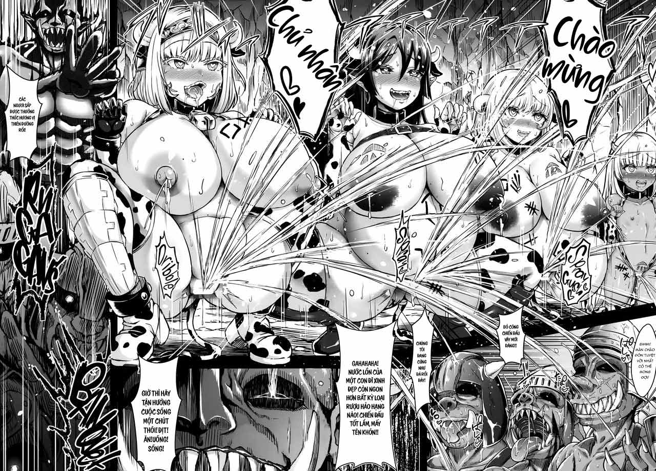 Đọc truyện hentai (C97) [XMODEL (Nishiki Ai)] GUND CUNNUM Vol. 5 Shussan Bokujou Kokuin no Onna Kishi Netori Kanryou Hen - Oneshot