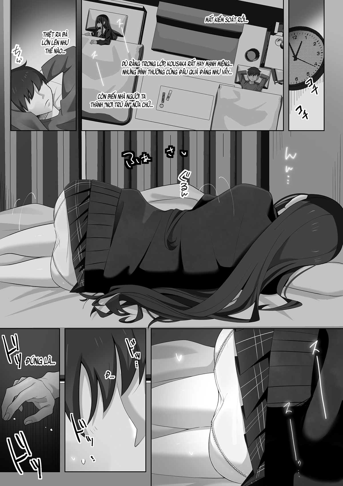 Đọc truyện hentai Nhỏ hàng xóm kêu ngạo biến nhà tôi thành ...nơi trú ẩn... rồi chui vô ngủ và… (nguyên tác) - Oneshot