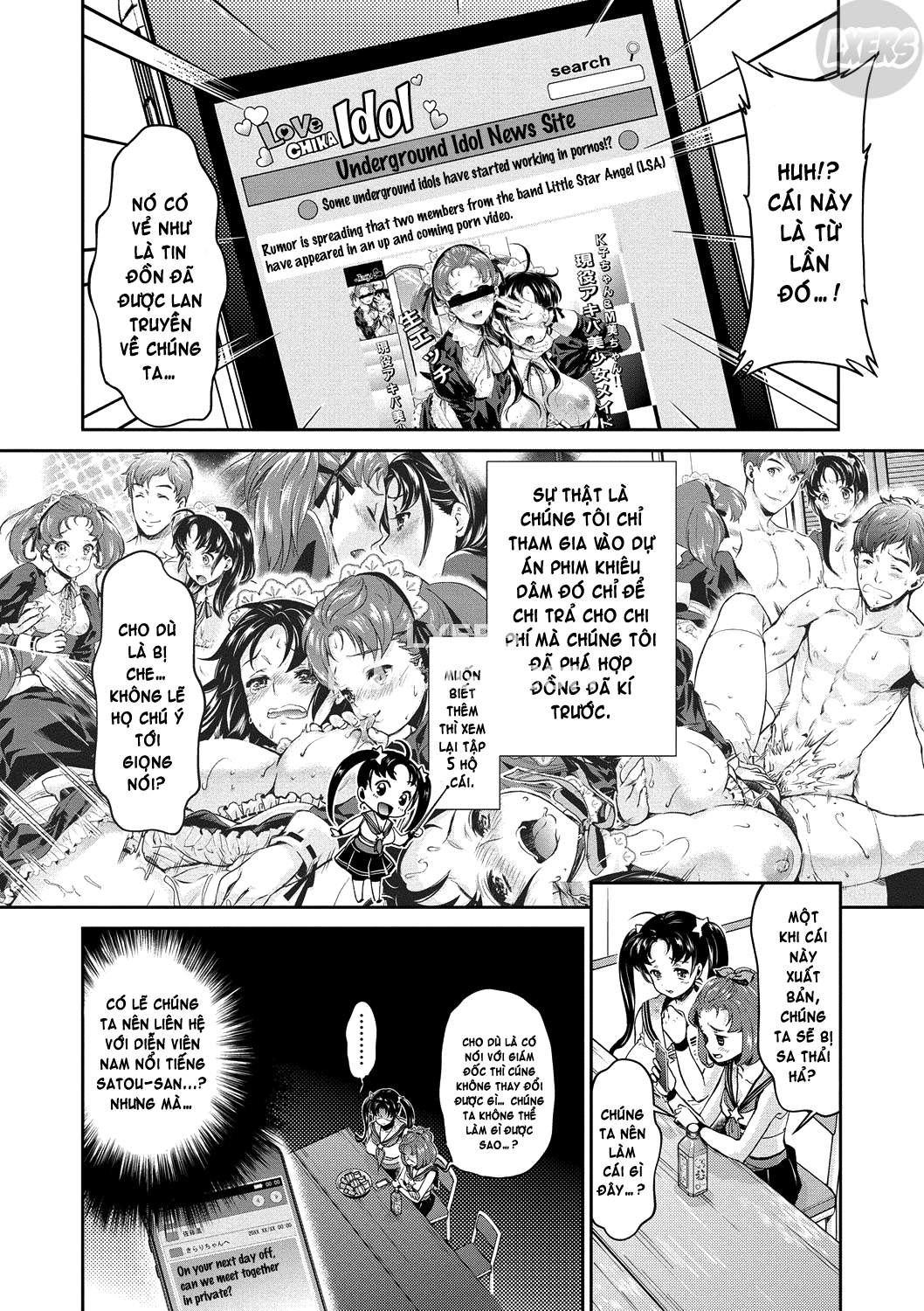 Đọc truyện hentai Kirari Truyền thuyết về IDOL - Chap 6