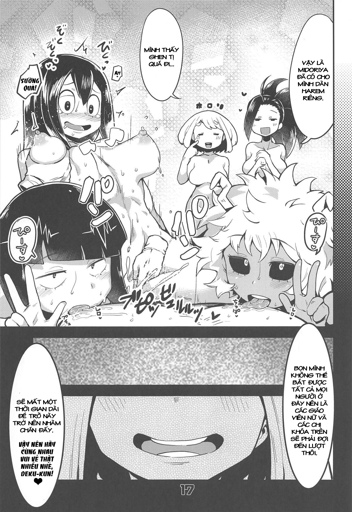 Đọc truyện hentai Boku to Nottori Villain Nakademia - Chương 1