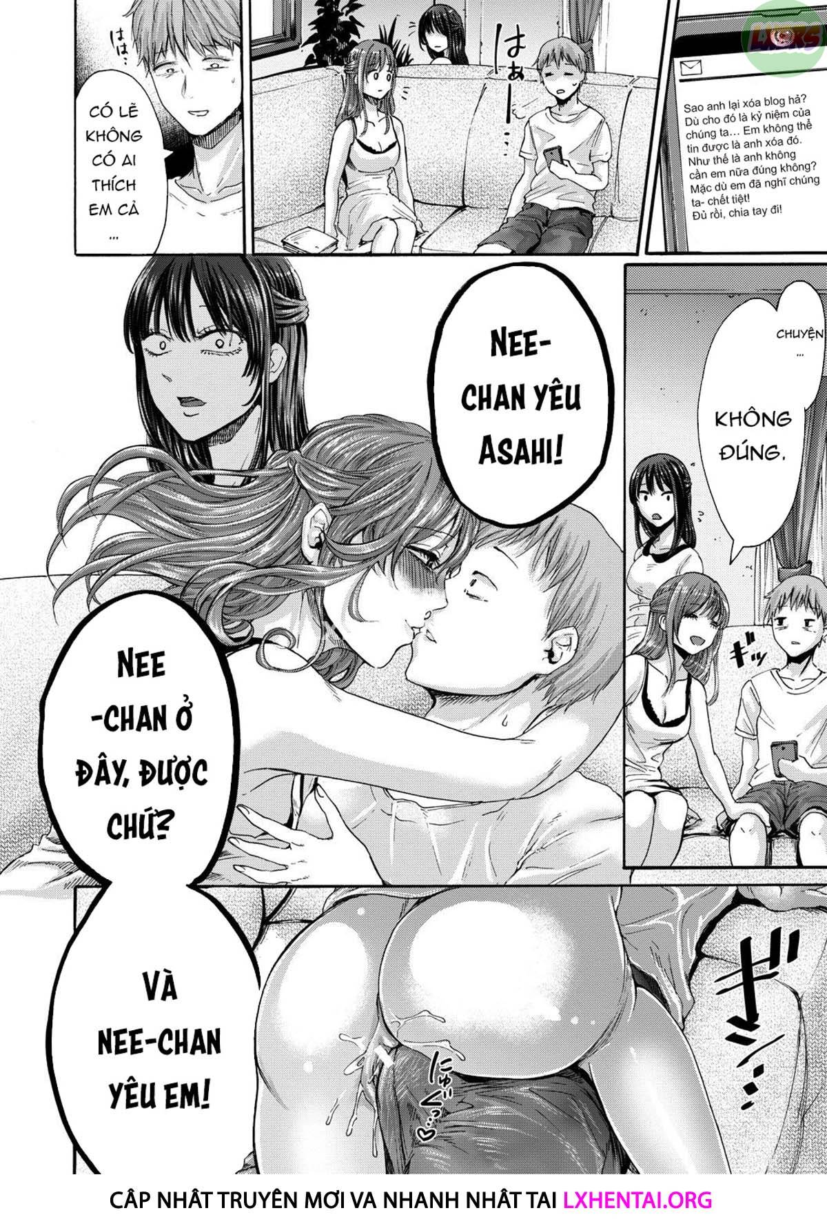 Đọc truyện hentai Cái lỗ thân mật của chị gái và anh trai - Chap 5