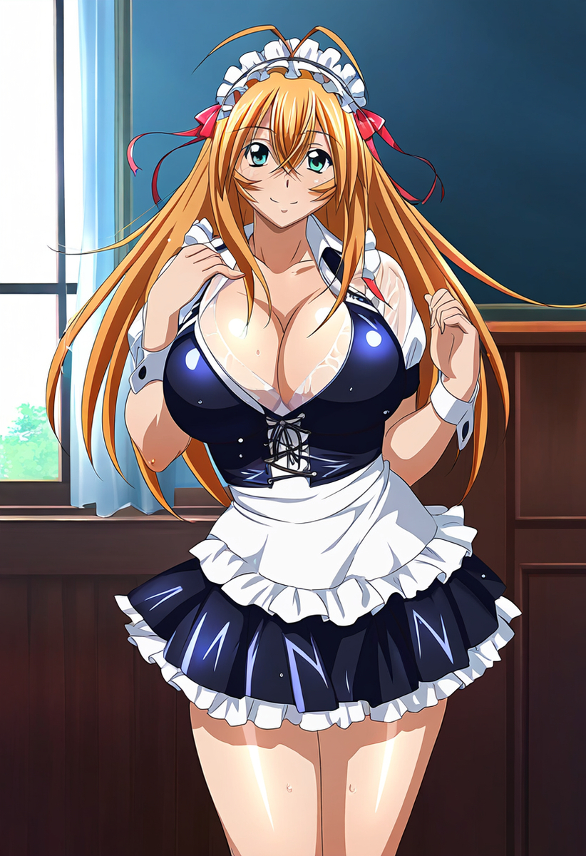 Đọc truyện hentai Tuyển tập Albums Art hentai - Chap 268 - Sonsaku (Ikki Tousen) AI illustration maid outfit