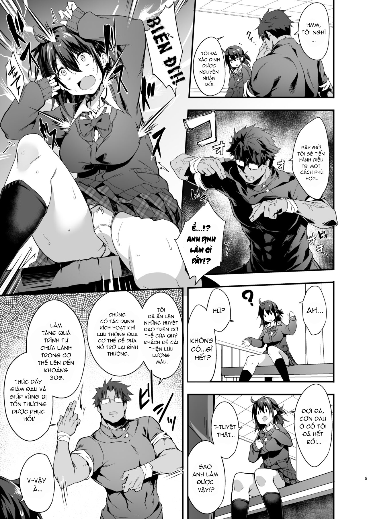 Đọc truyện hentai Nữ sinh trung học được điều trị bằng phương pháp ấn huyệt đạo làm tăng độ nhạy cảm lên mức tối đa! - Oneshot