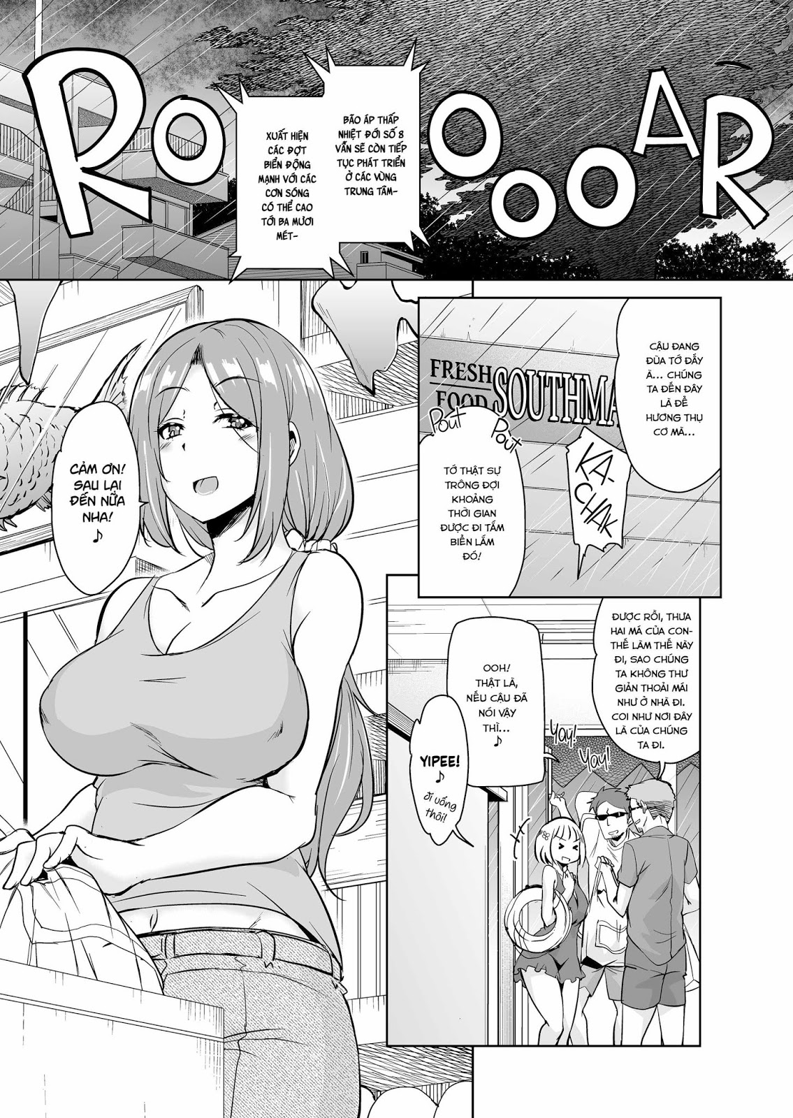 Đọc truyện hentai Tropical Island Maniacs: My Host Family is so Lewd! - Chap 6