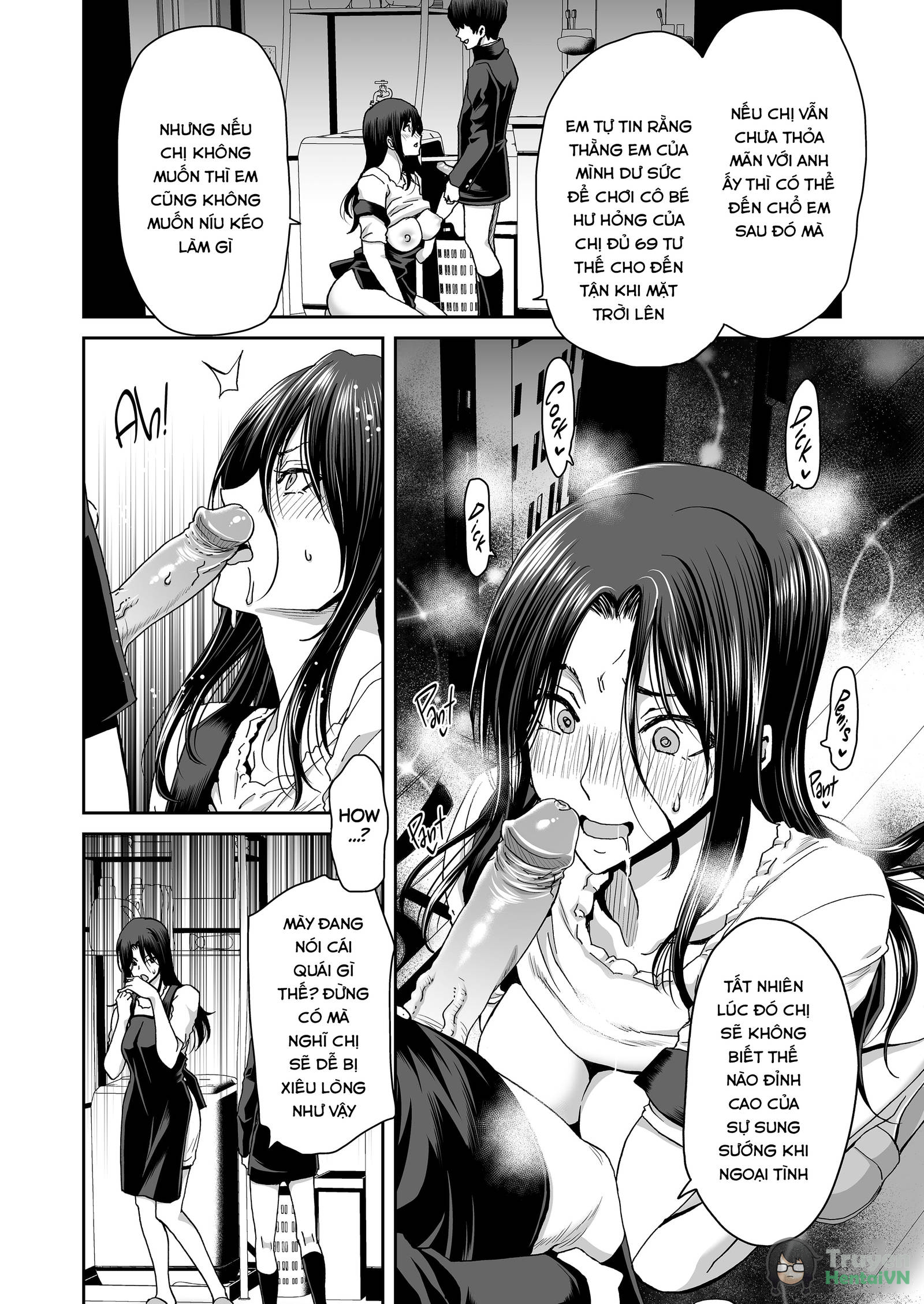 Đọc truyện hentai Lý do vợ tôi buộc tóc đuôi ngựa - Chap 2