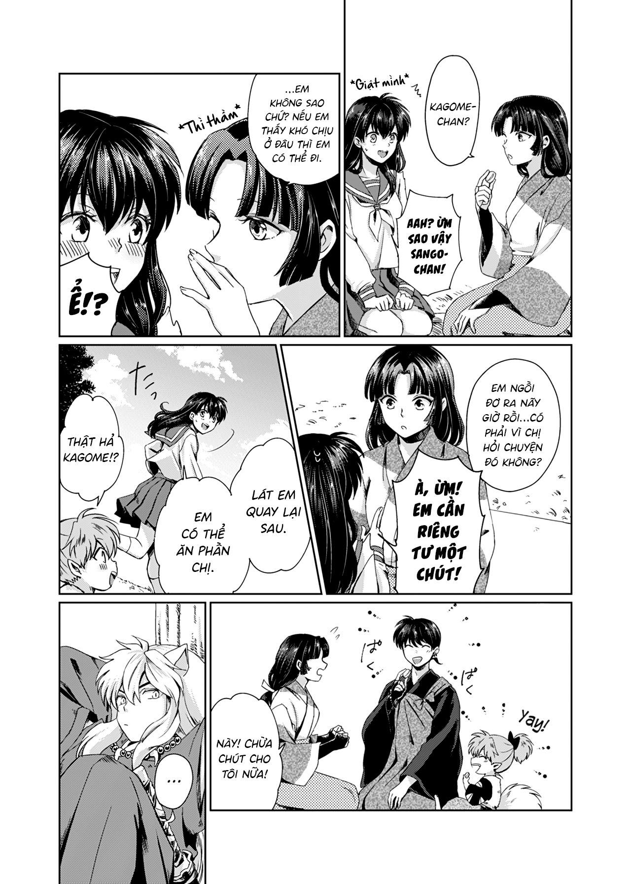 Đọc truyện hentai Tuyển tập Inuyasha - Chap 2: I cant stand it