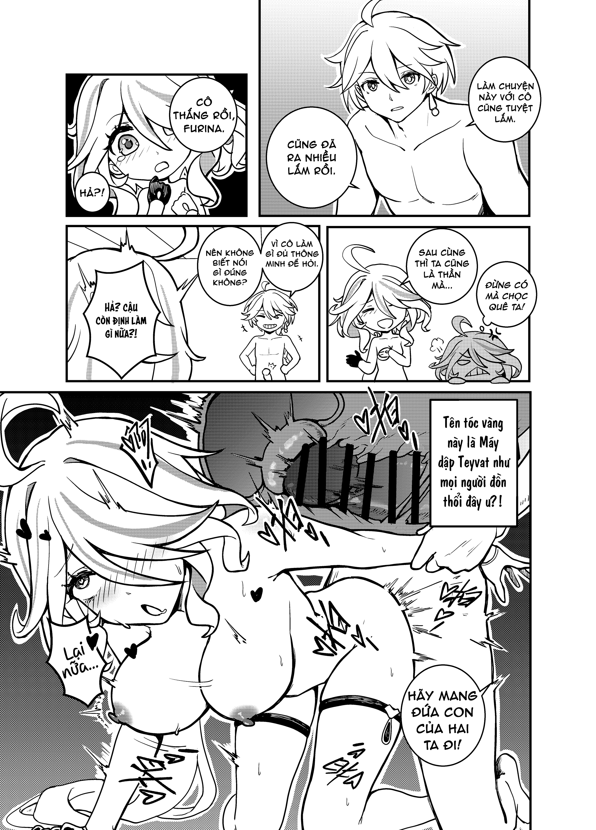 Đọc truyện hentai Thuỷ thần ngốc nghếch - Vào chung với chiu dé nhé