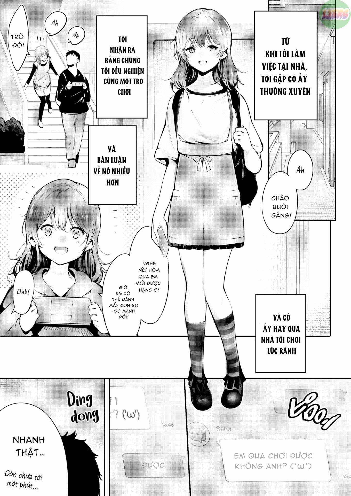 Đọc truyện hentai Cô bé hàng xóm - Oneshot