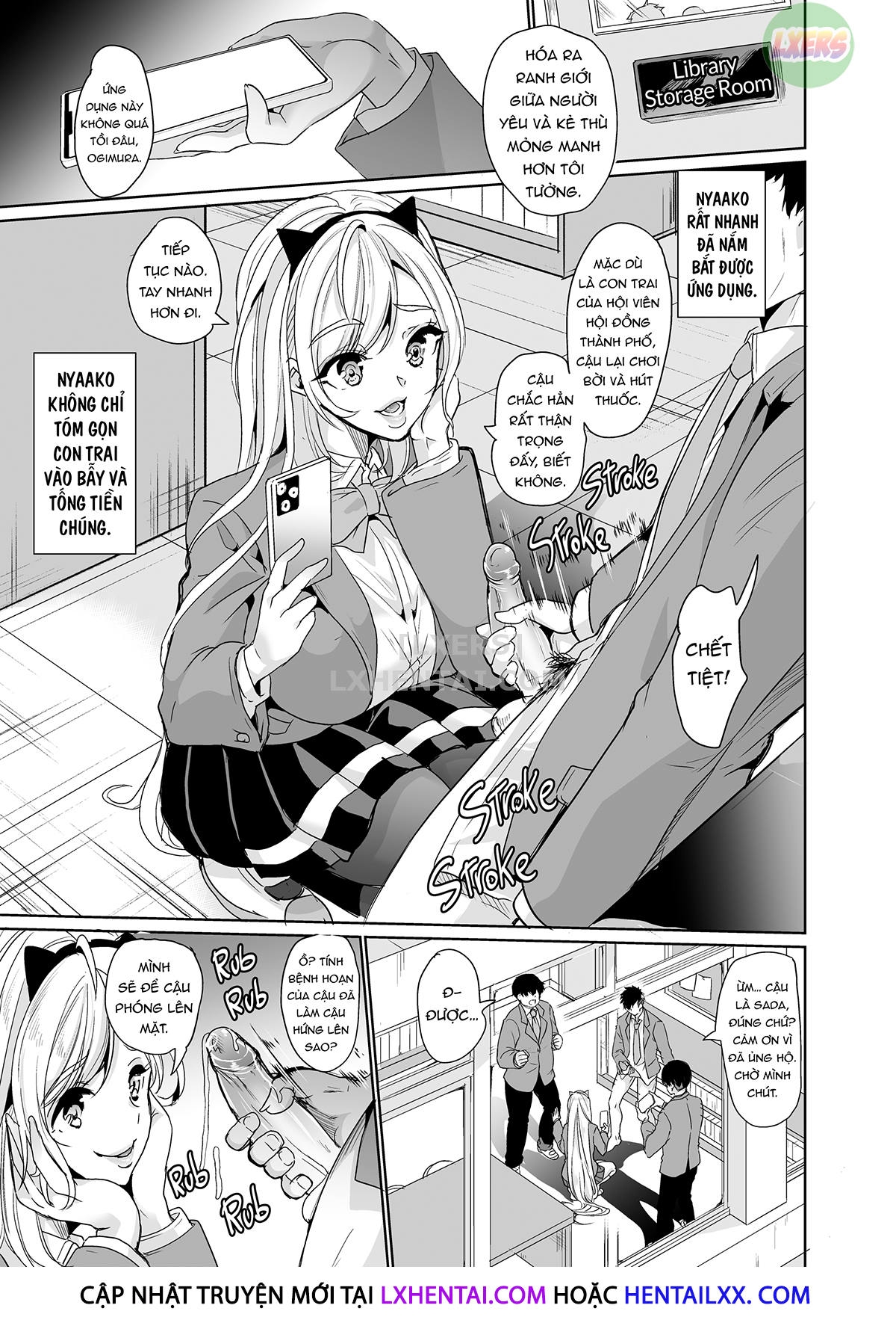 Đọc truyện hentai Ura aka tokutei apuri ~ hentai yuutousei mukidashi no seiheki~ - Oneshot - Không che