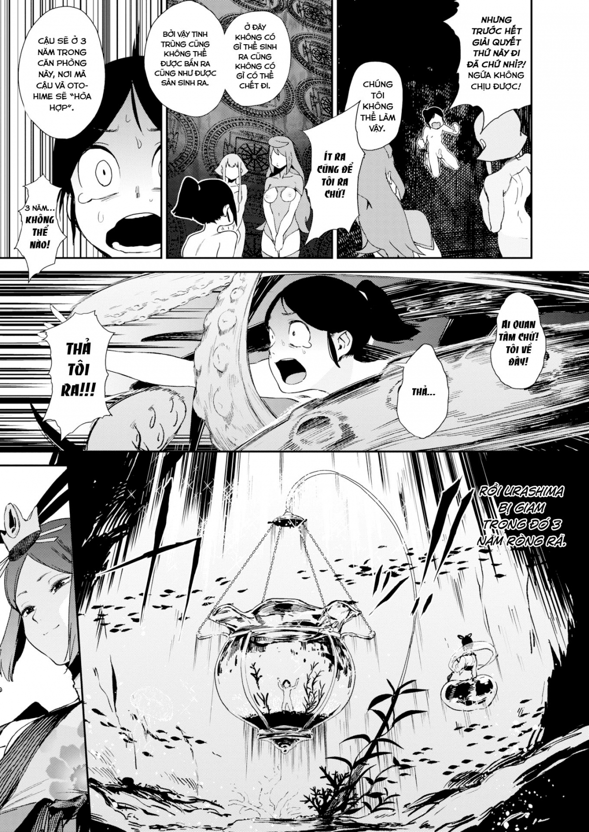 Đọc truyện hentai Chuyện cổ tích về chàng Urashima - Oneshot