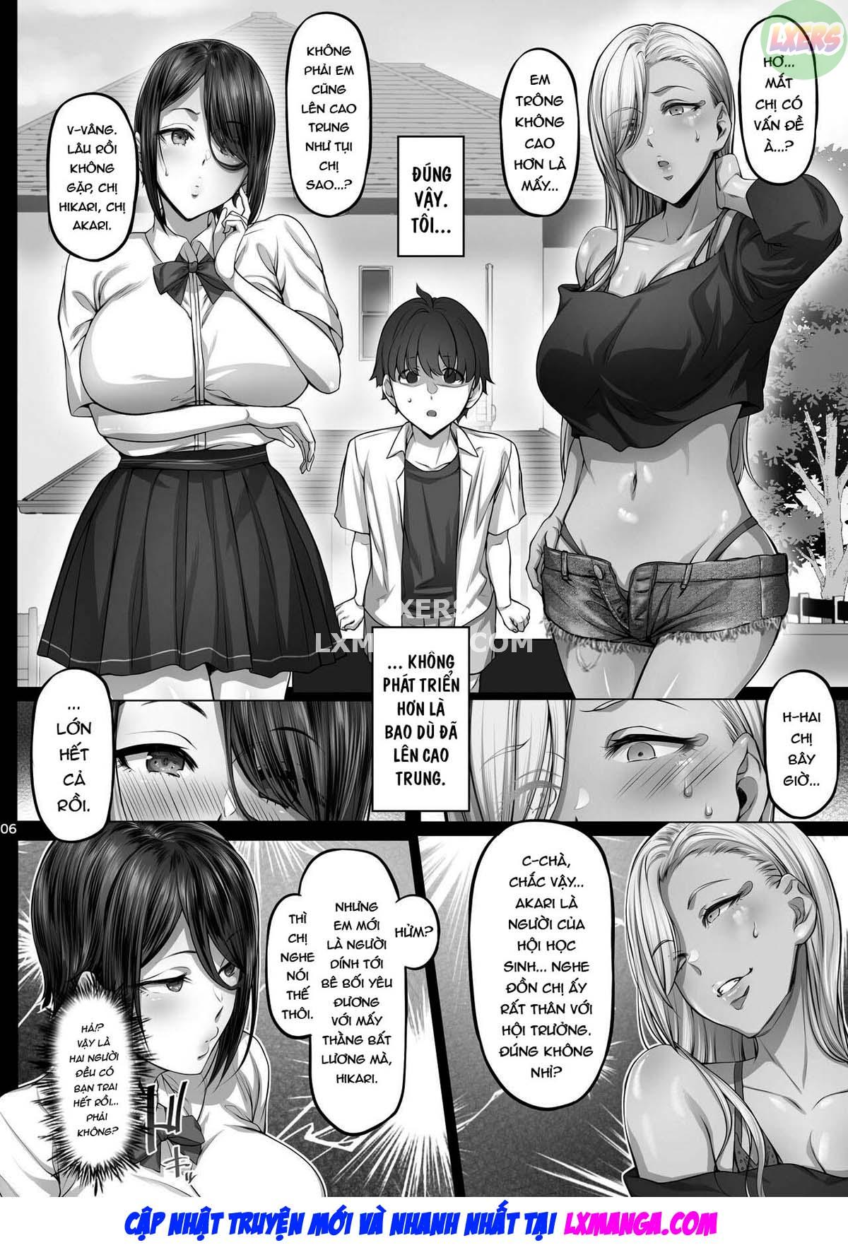 Đọc truyện hentai Sự cám dỗ của chị em nhà Anegasaki - Oneshot