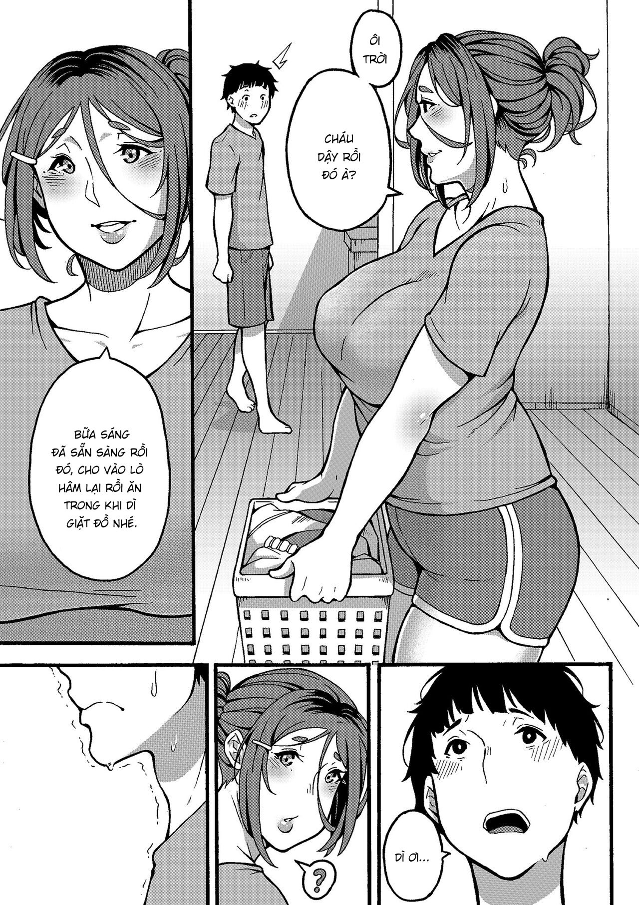 Đọc truyện hentai Có muốn làm mấy chuyện hư hỏng với dì khum? - Oneshot