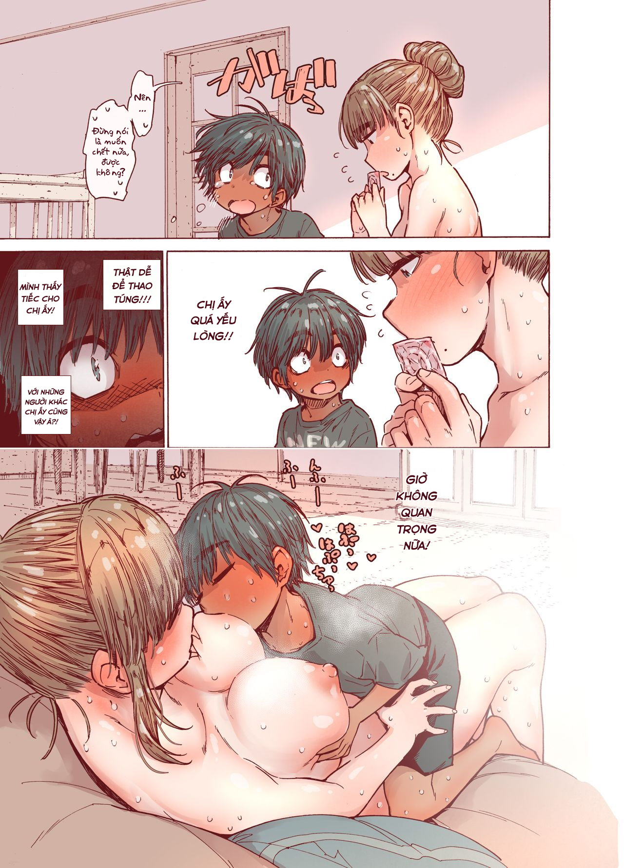 Đọc truyện hentai Tuân mệnh chị!! - Oneshot