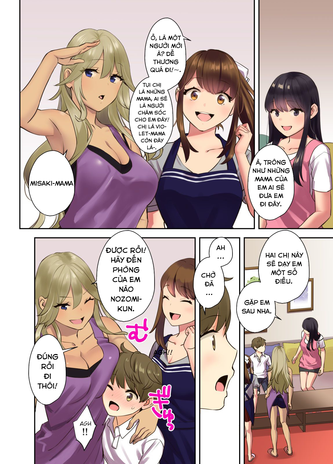 Đọc truyện hentai Câu chuyện về cuộc huẩn luyện thể chất với các chị gái của tôi - Chap 1.1