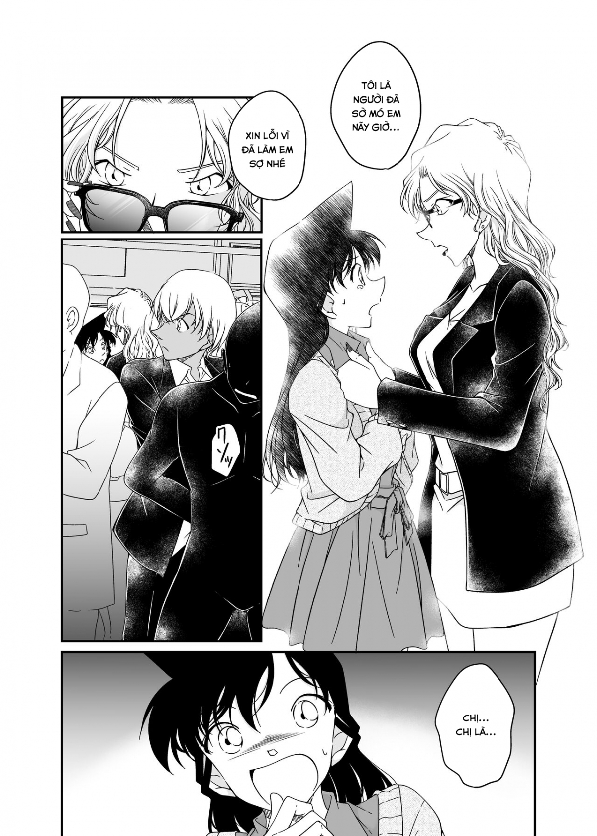 Đọc truyện hentai Cậu không thể trông cậy vào tôi được à? (Detective Conan) - Oneshot