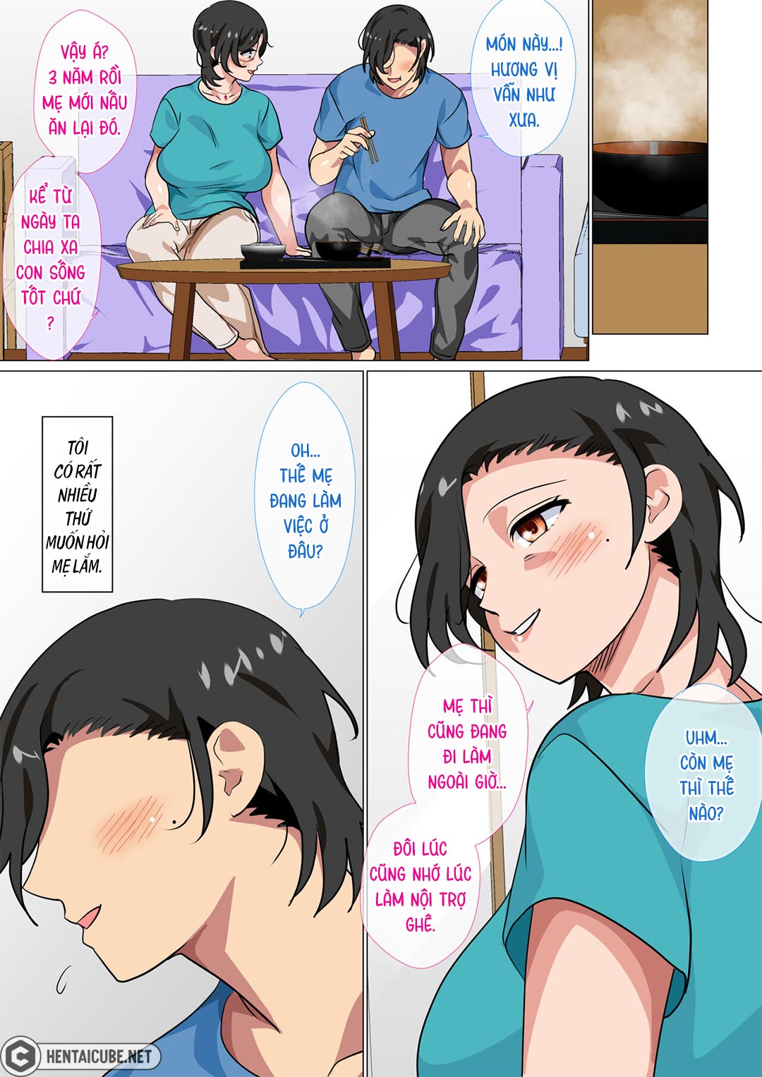 Đọc truyện hentai Câu chuyện về việc tôi đã thổ lộ tình cảm của mình với mẹ và bà cho tôi quan hệ tình dục với bà chỉ trong một ngày - Chap 2A