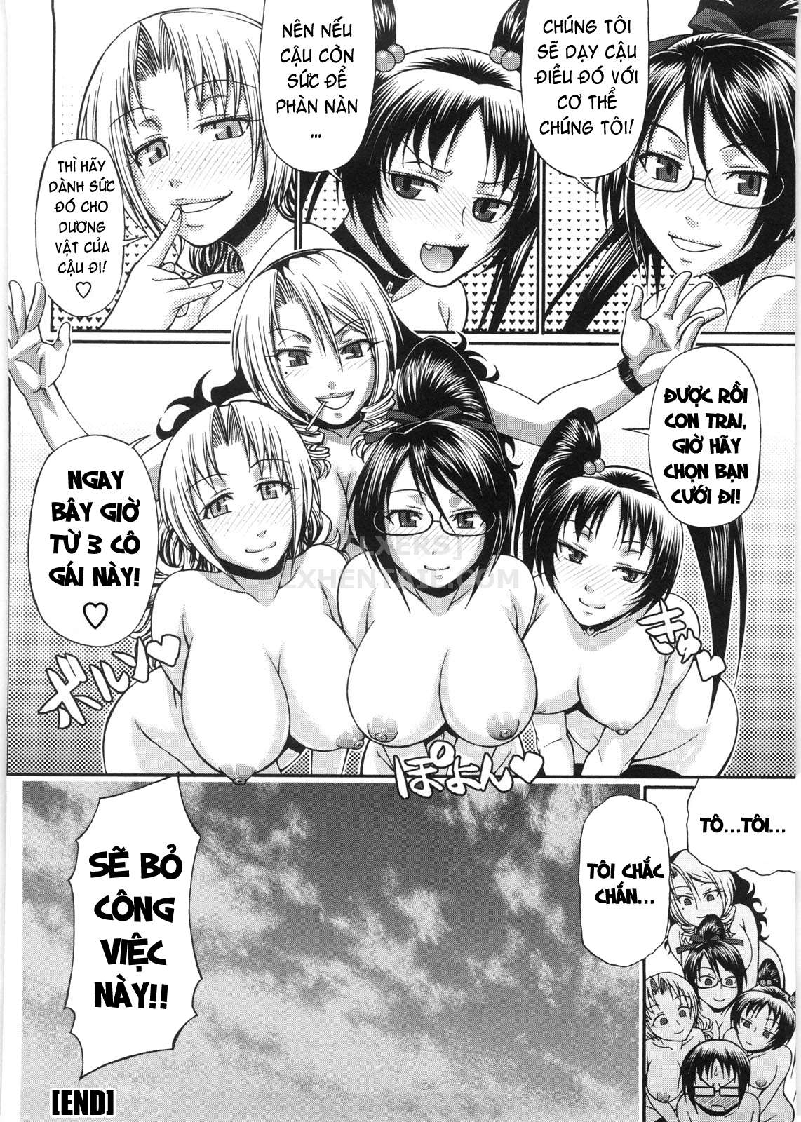 Đọc truyện hentai Koushoku Glamorous - Chap 8 - END