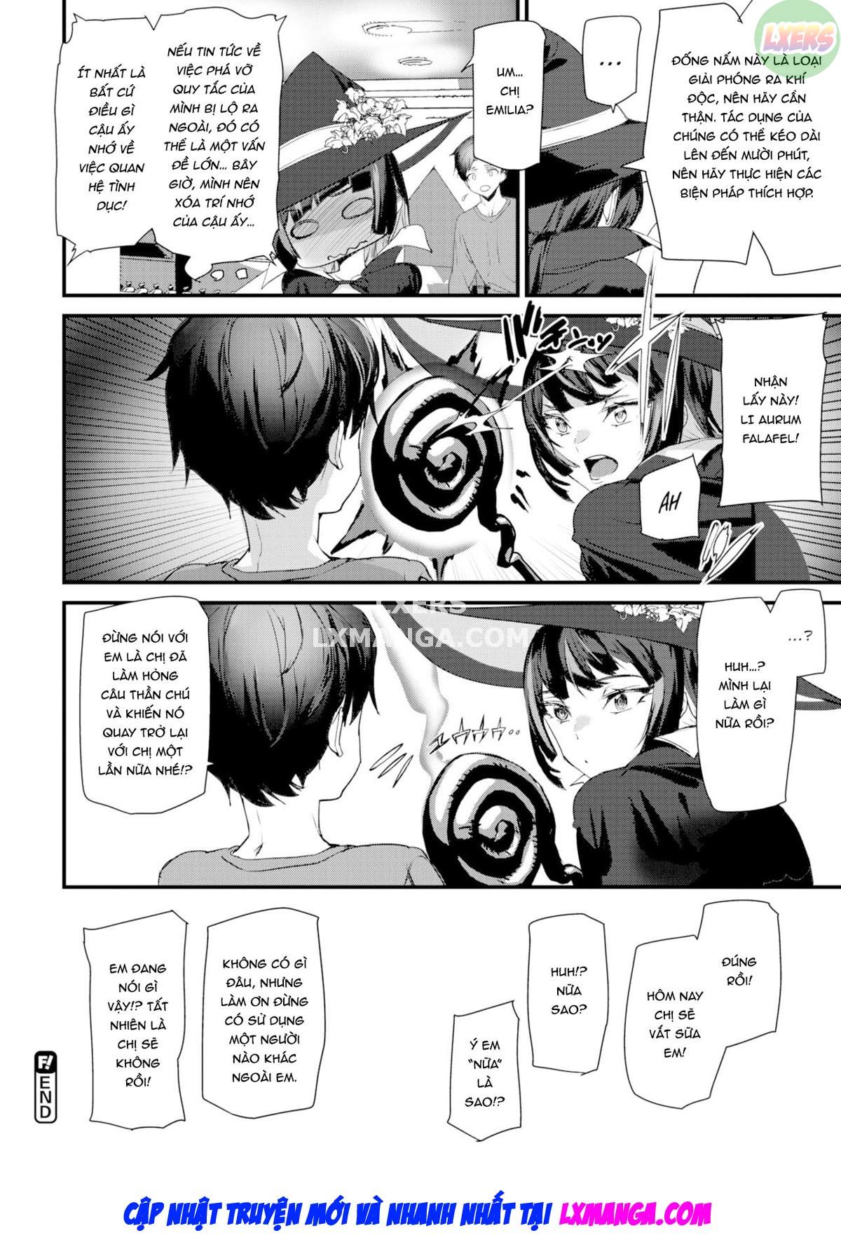 Đọc truyện hentai Phù thủy boobie - Oneshot