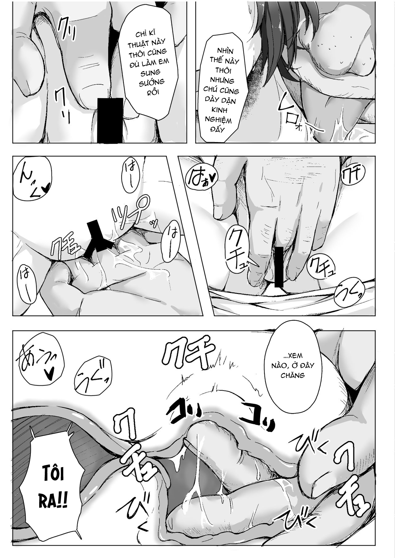 Đọc truyện hentai Namaiki na ♀ o Oji-san ga Wakaraseta Hi - Oneshot