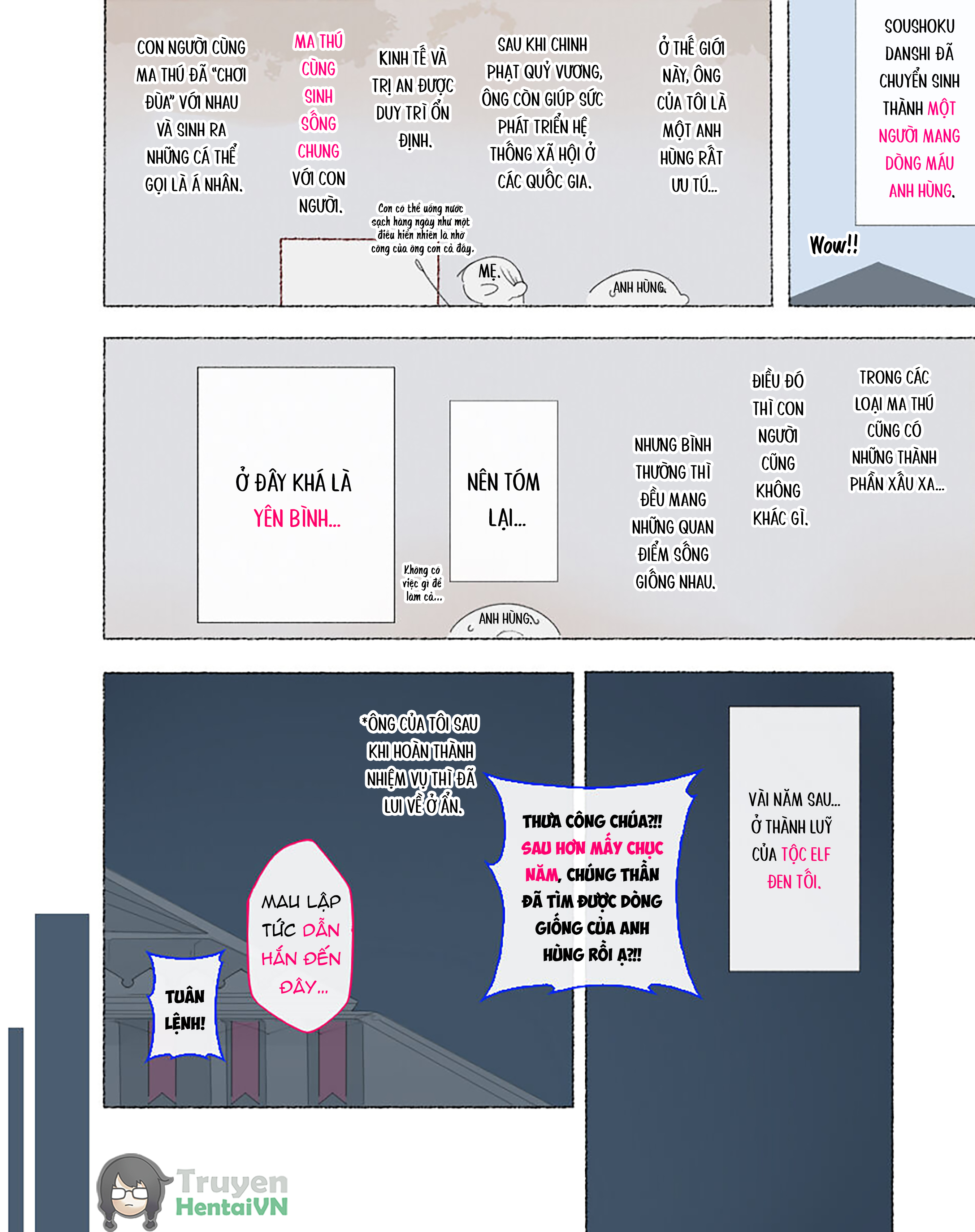 Đọc truyện hentai Party no Mahoutsukai-san ga Succubus no Noroi ni Kakatte Shimaimashita…。 Fantasy no Onee-san-tachi - Chap 1