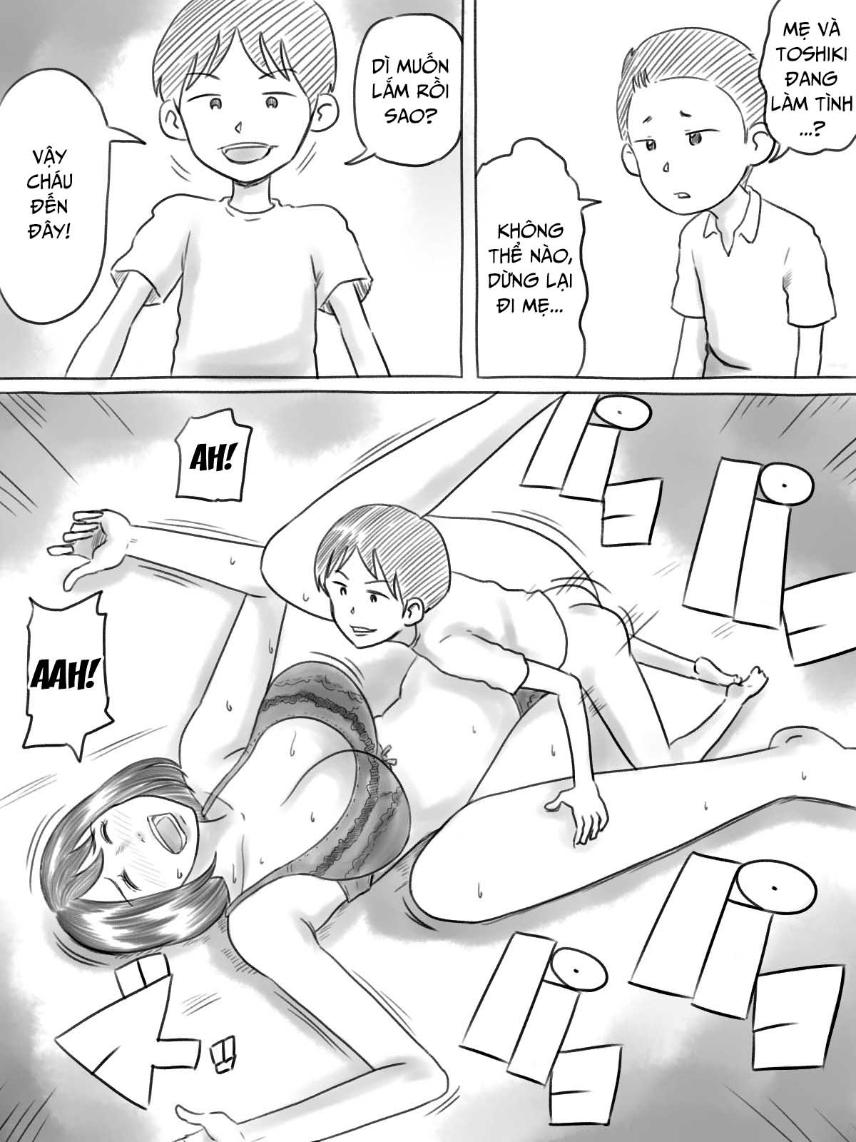 Đọc truyện hentai Iraira Shounen - Chap 4 - END