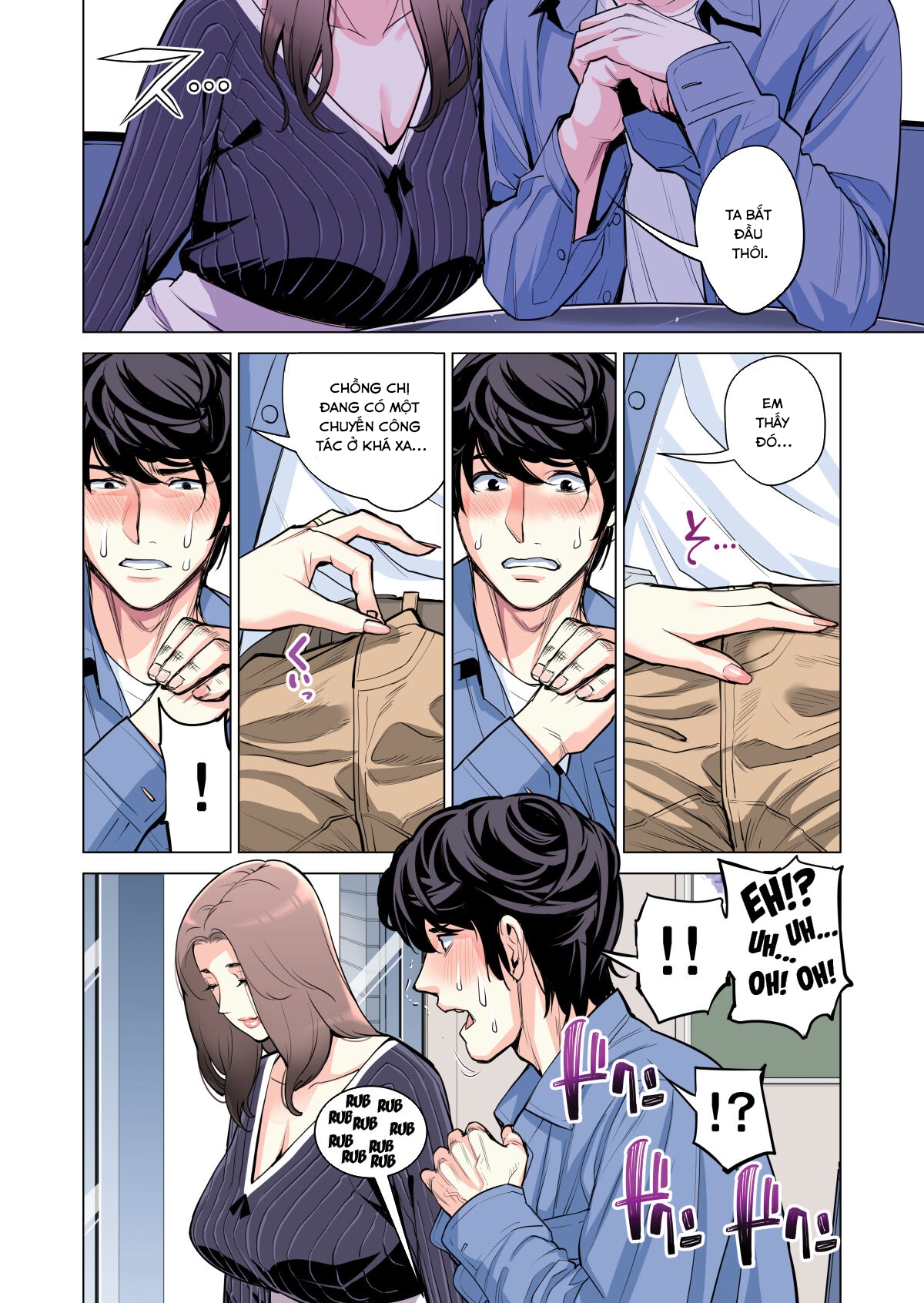 Đọc truyện hentai Những cô trợ lý đã có chồng - Chap 1 full màu