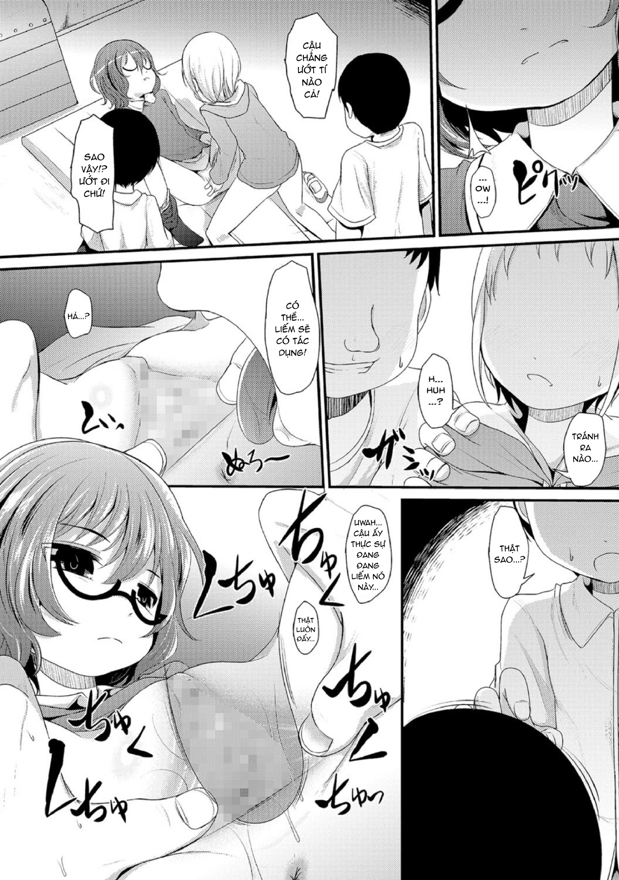 Đọc truyện hentai Force Fucking a Timid Glasses Wearing Loli With My Big Cock - Chap 3