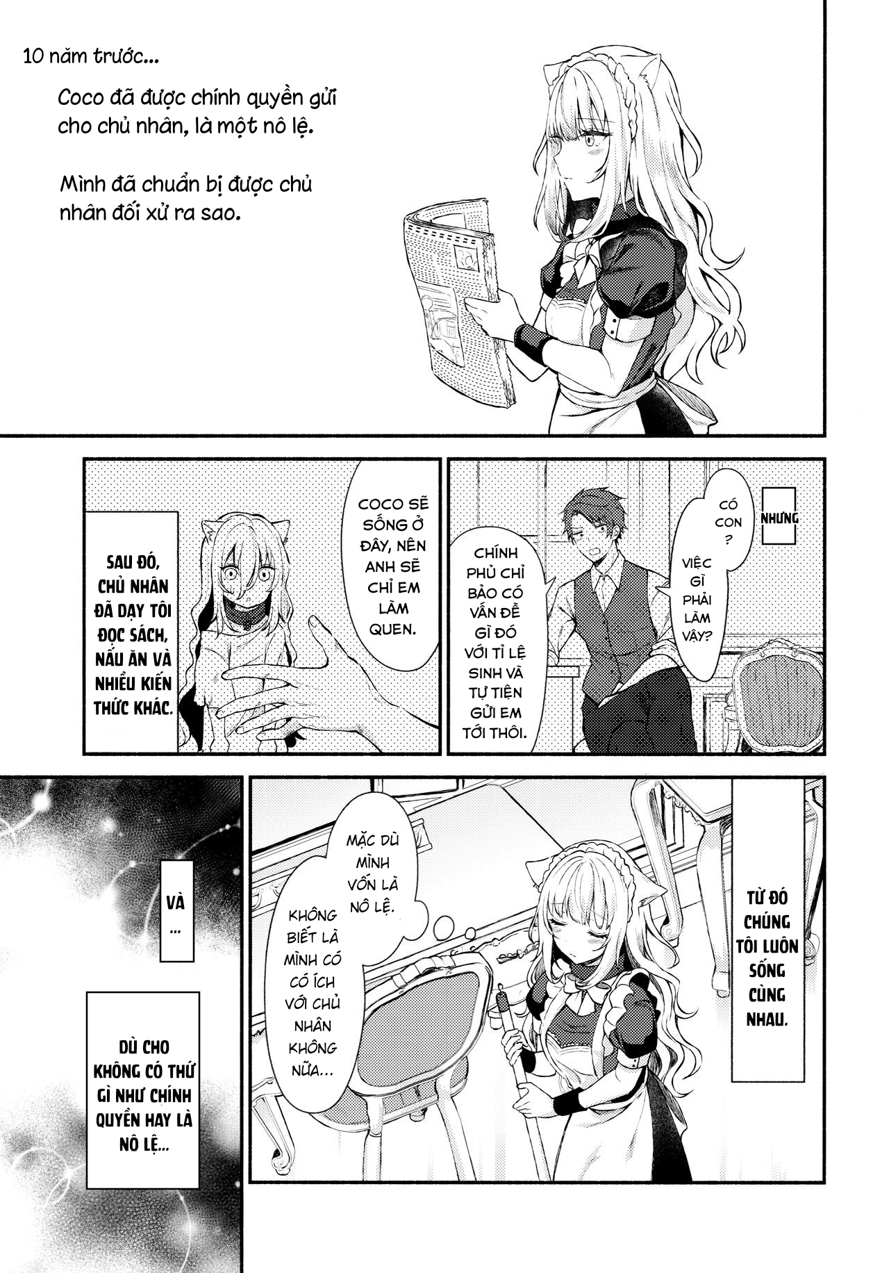 Đọc truyện hentai Nàng mèo hầu gái. - Oneshot