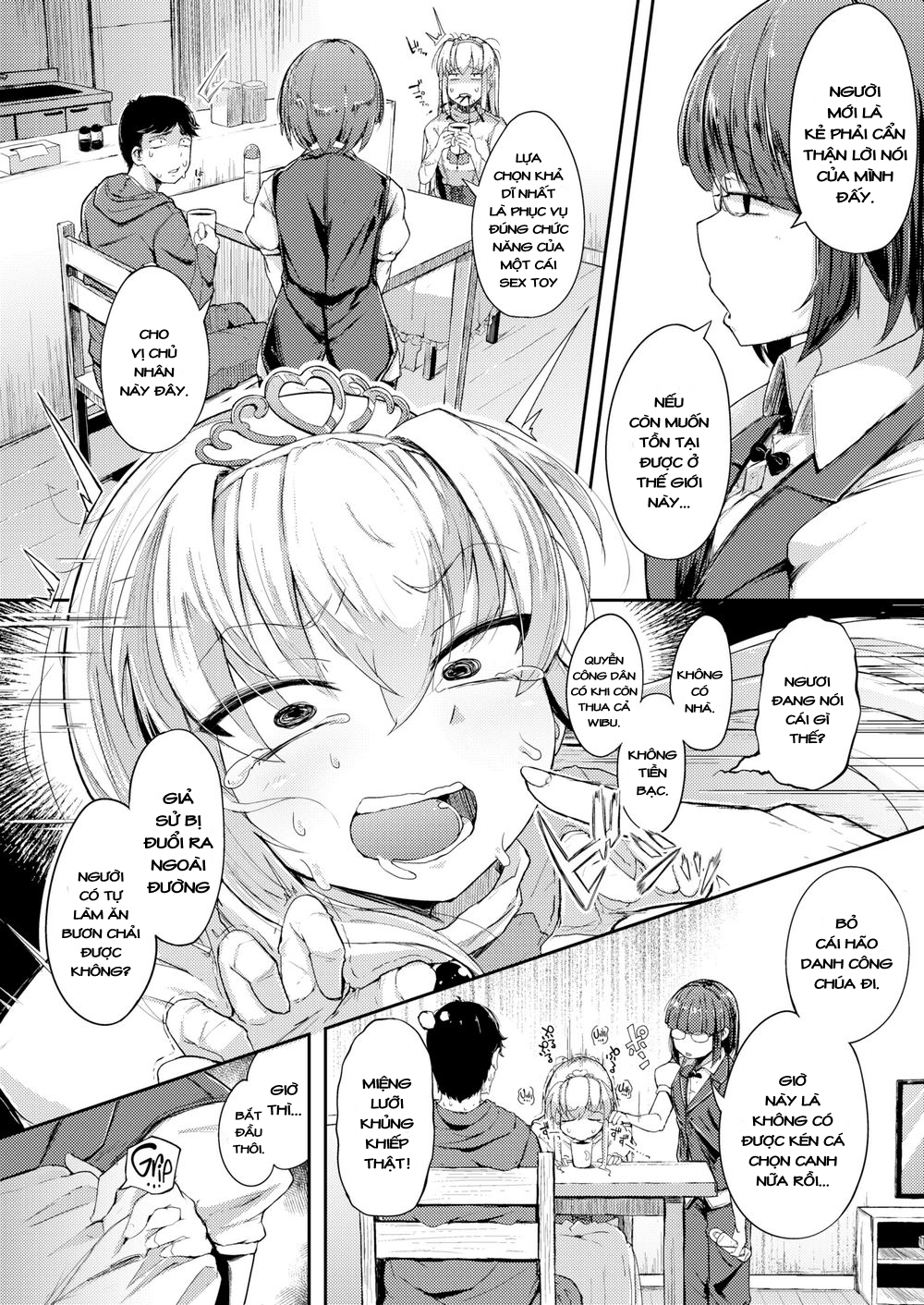 Đọc truyện hentai Cock Sleeve Princess - Oneshot