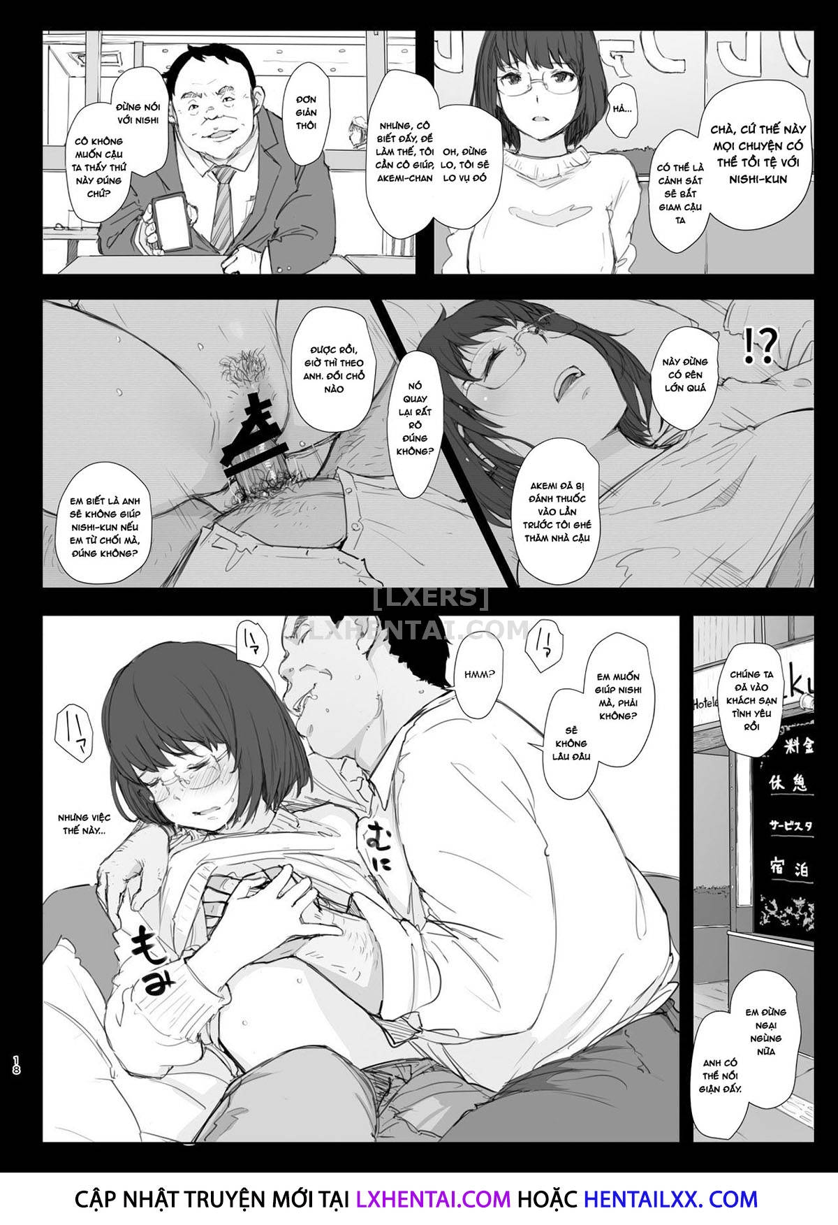 Đọc truyện hentai Kimi No Kanojo Yokatta Yo. - Chap 1