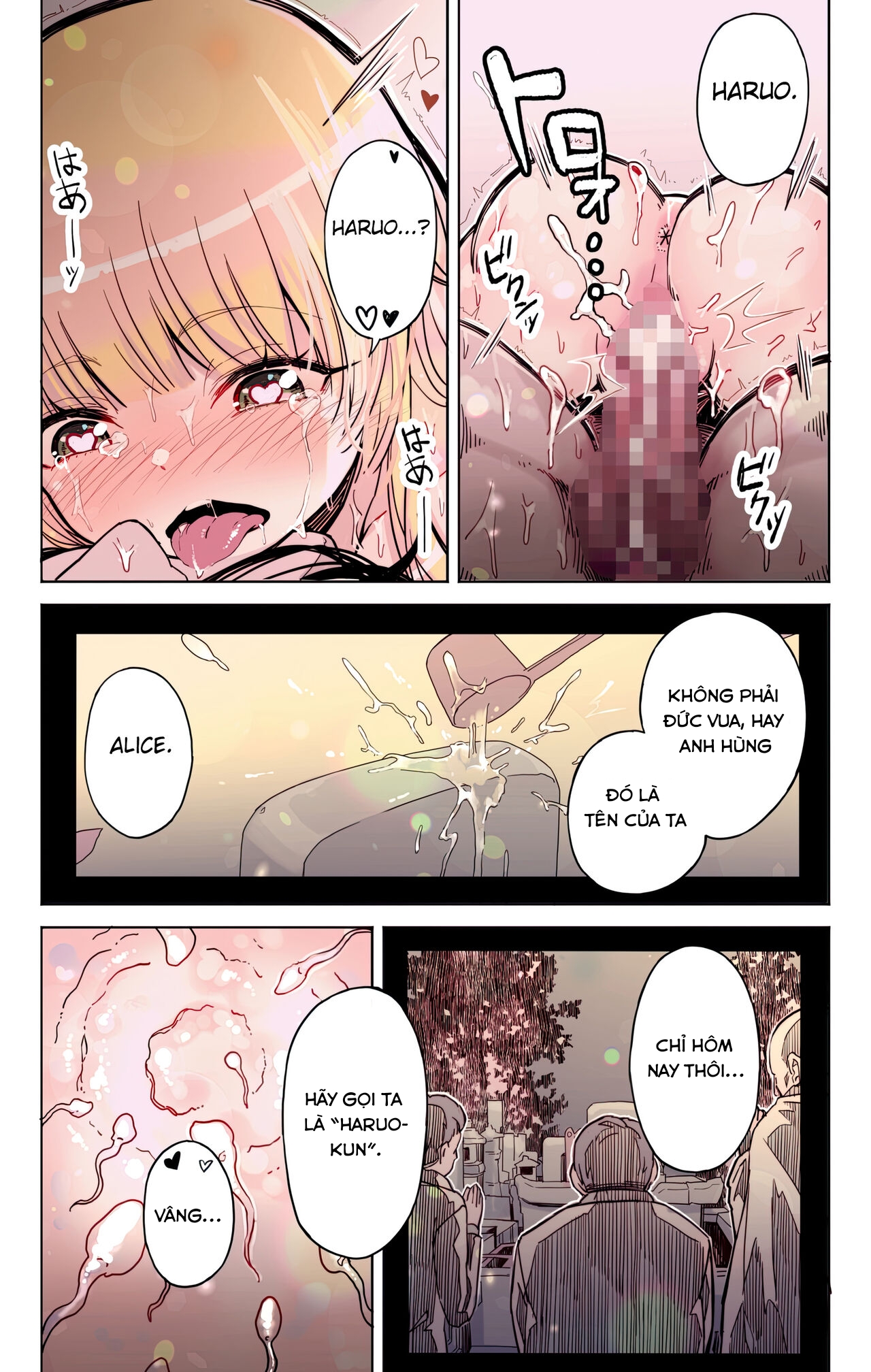 Đọc truyện hentai Một anh hùng tái sinh ở thế giới khác Yoshida Mùa xuân đang yêu - Oneshot