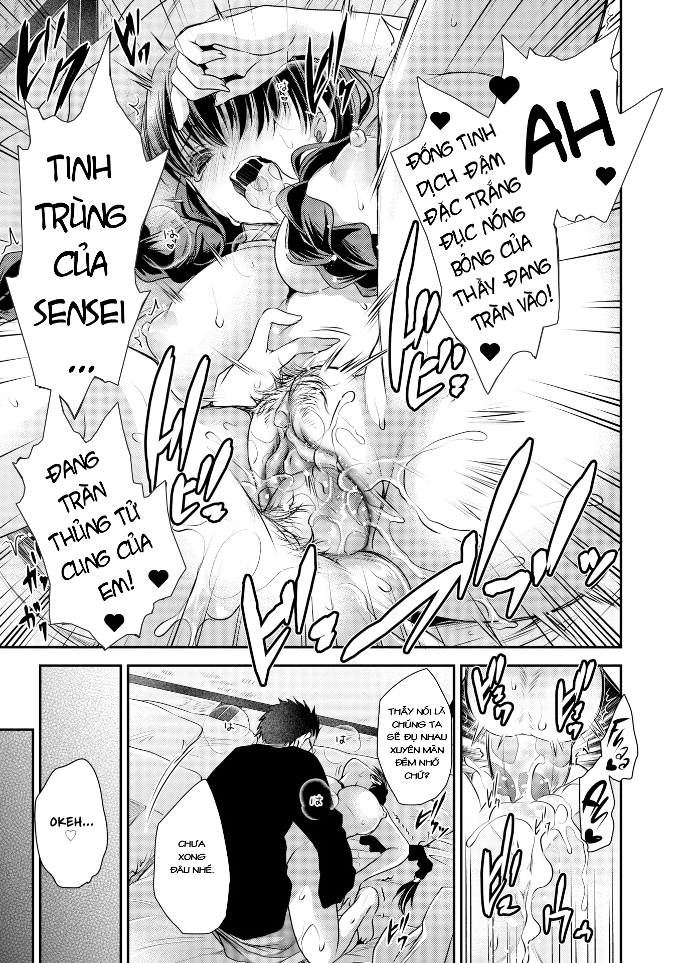 Đọc truyện hentai Creampie Trip (Uncen) - Đi suối nước nóng trong dịp Covid