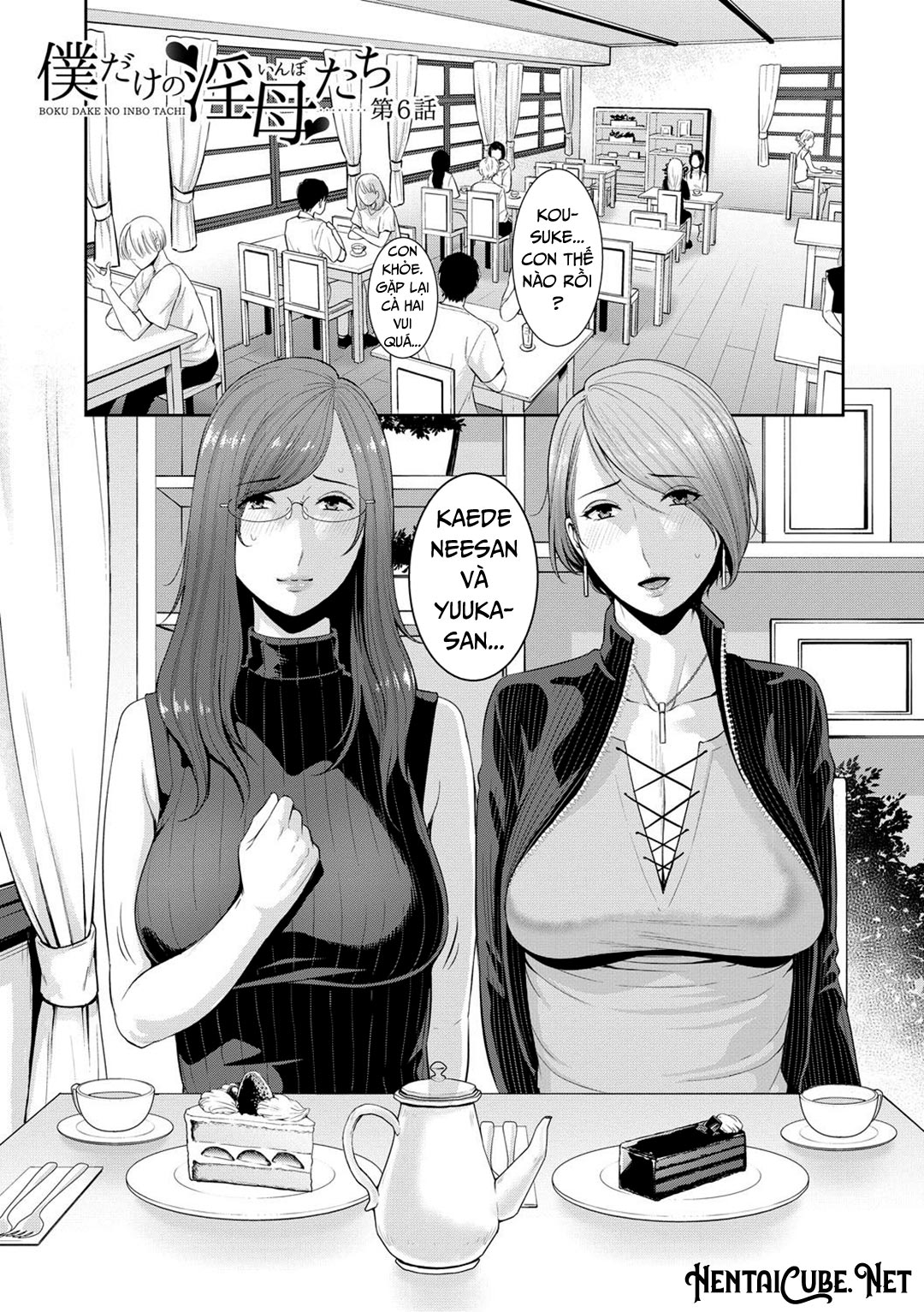 Đọc truyện hentai Ba người mẹ cuồng dâm - Chap 6
