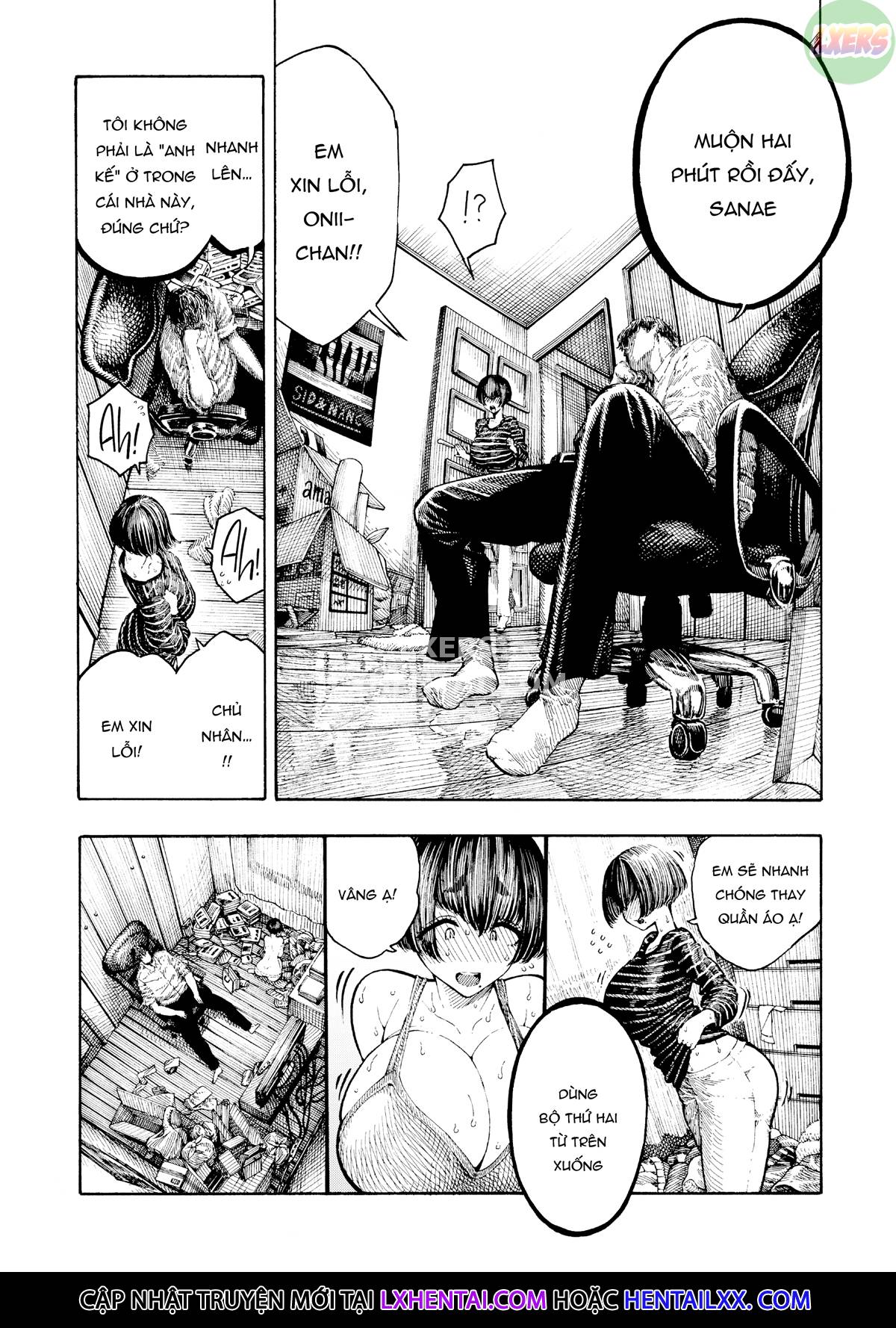 Đọc truyện hentai Ngày qua ngày - Chap 8 - Useful Sanae | END
