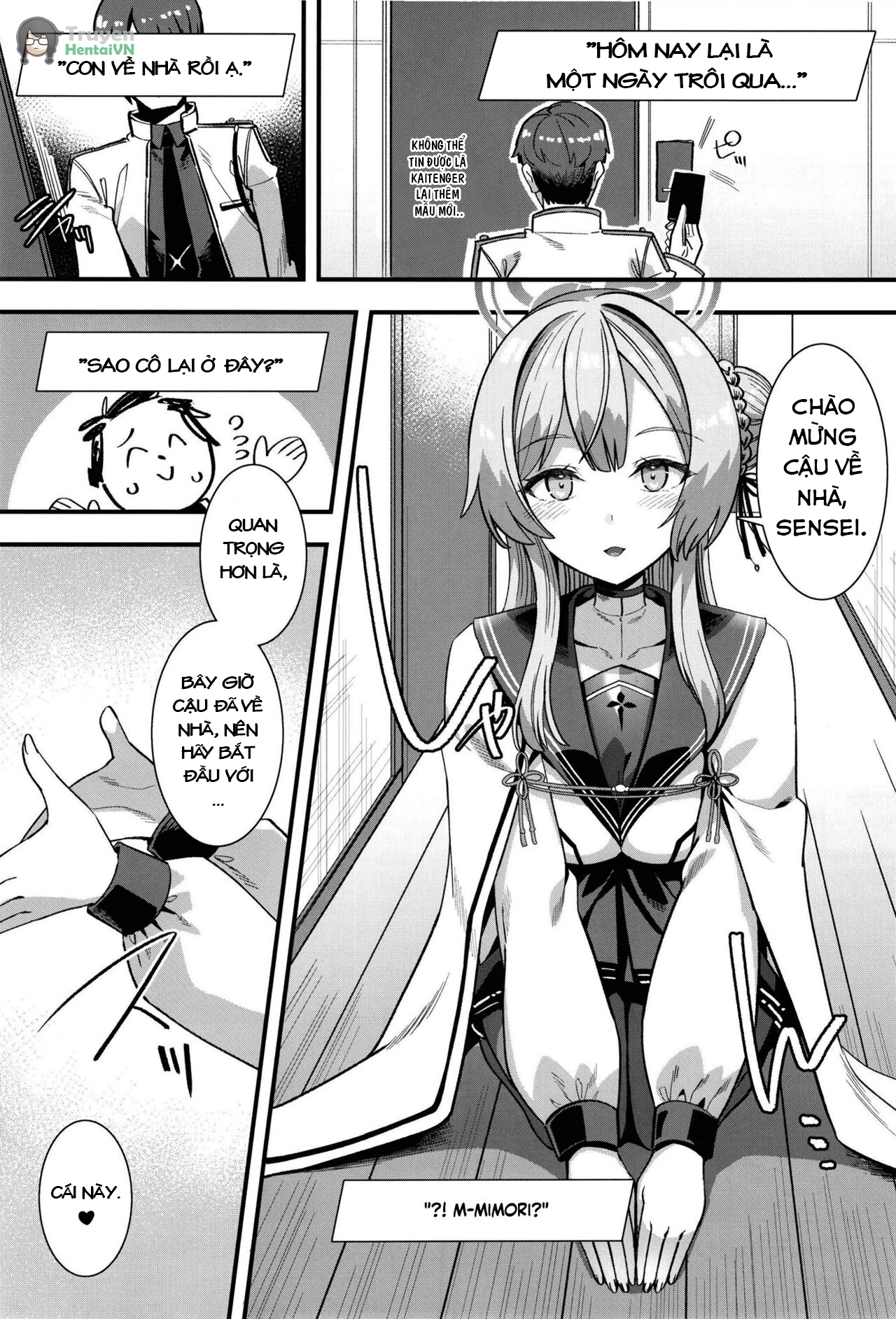 Đọc truyện hentai Thực hành khóa học làm  vợ đảm đang - oneshot