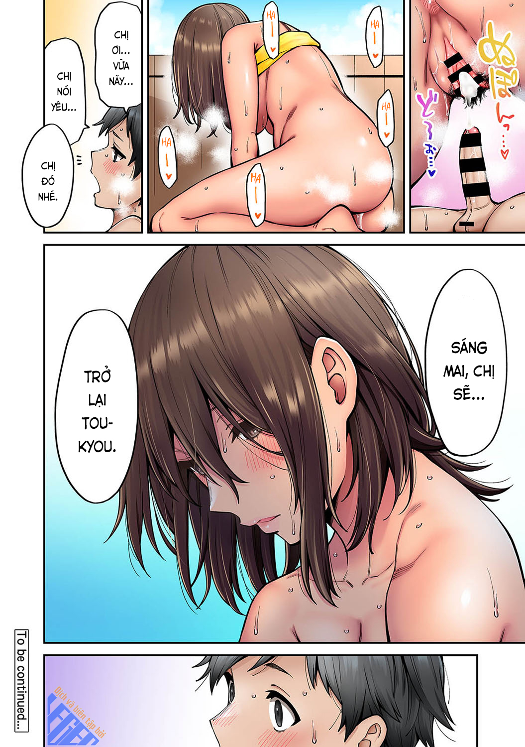 Đọc truyện hentai Người chị tôi thầm mến trở về trong bộ dạng gái lai Tây - Ch. 6