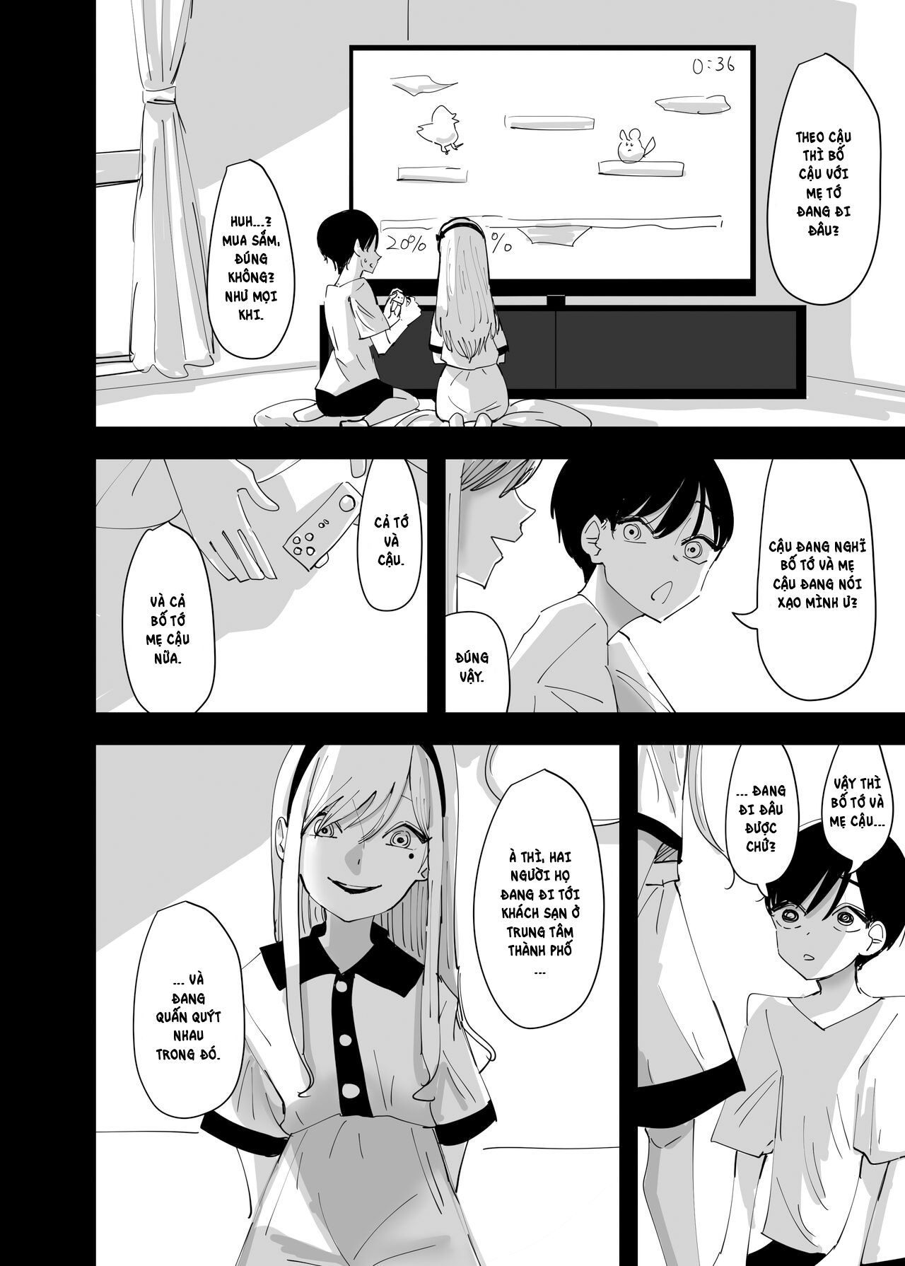 Đọc truyện hentai Chuyện tình của những cô nàng táo bạo - Chap 2