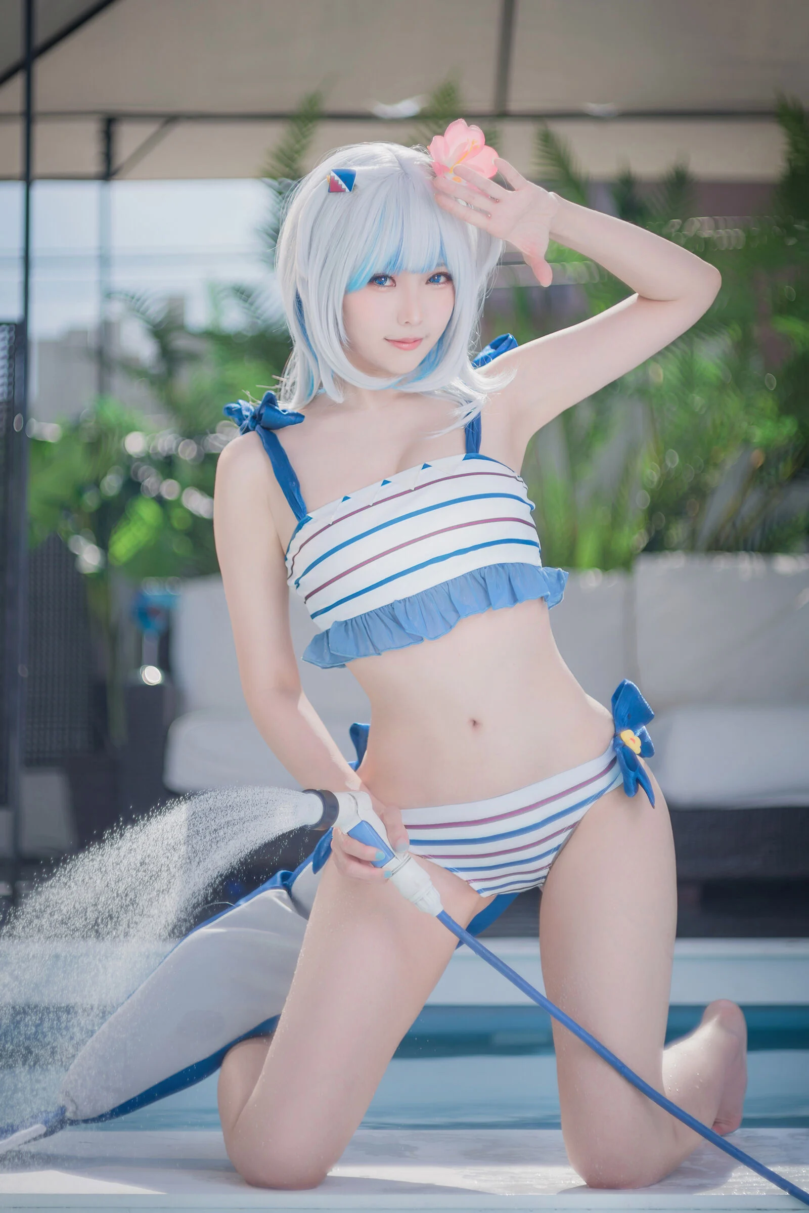 Đọc truyện hentai Tuyển tập Albums siêu phẩm Cosplay - Chap 518 - Ely - Gura Swimsuit