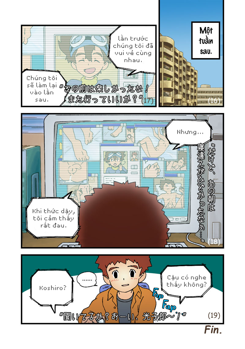 Đọc truyện hentai Boy asleep (Digimon) - Oneshot